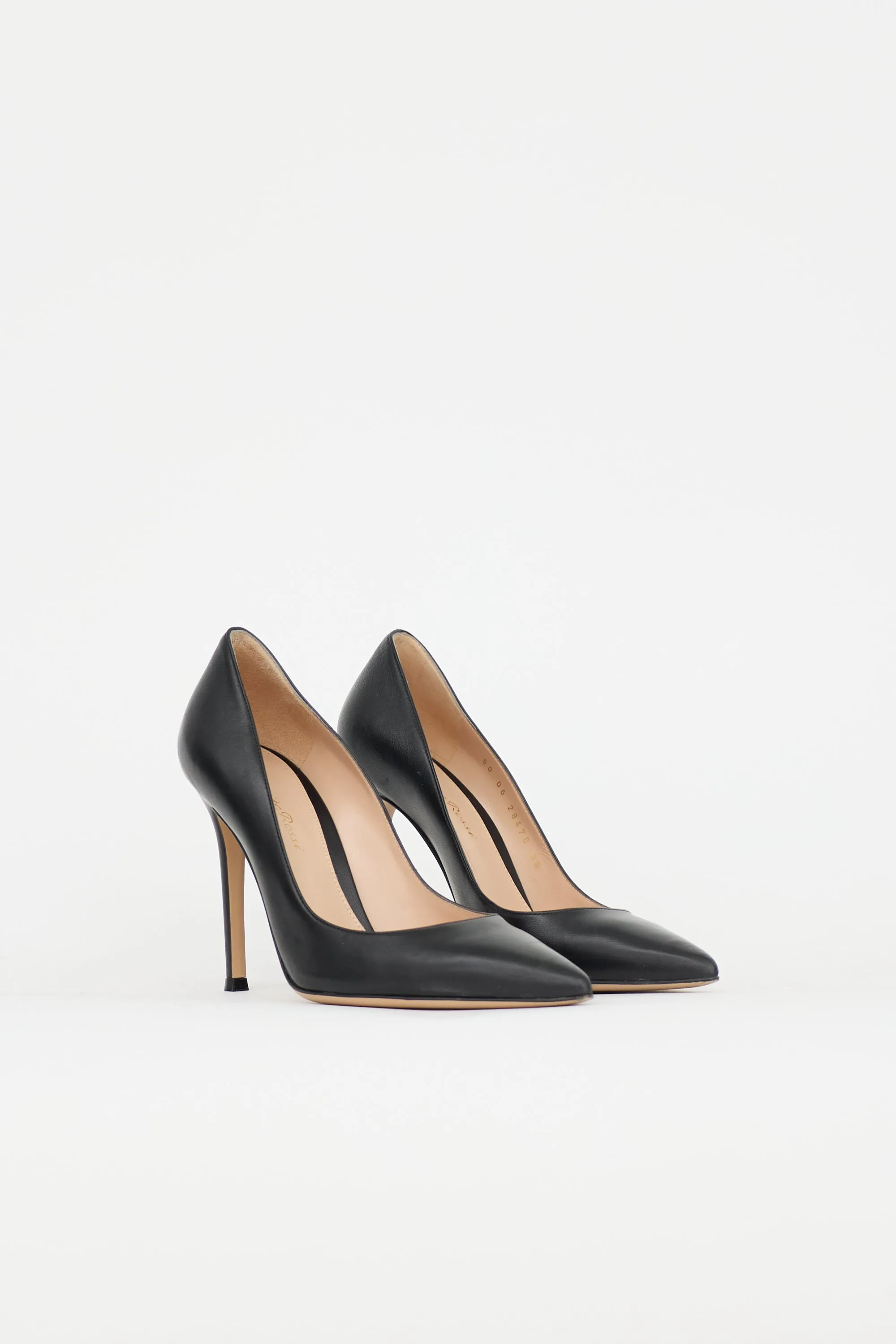 Leather Gianvito Pump sold by VSP Consignment product image thumbnail 2