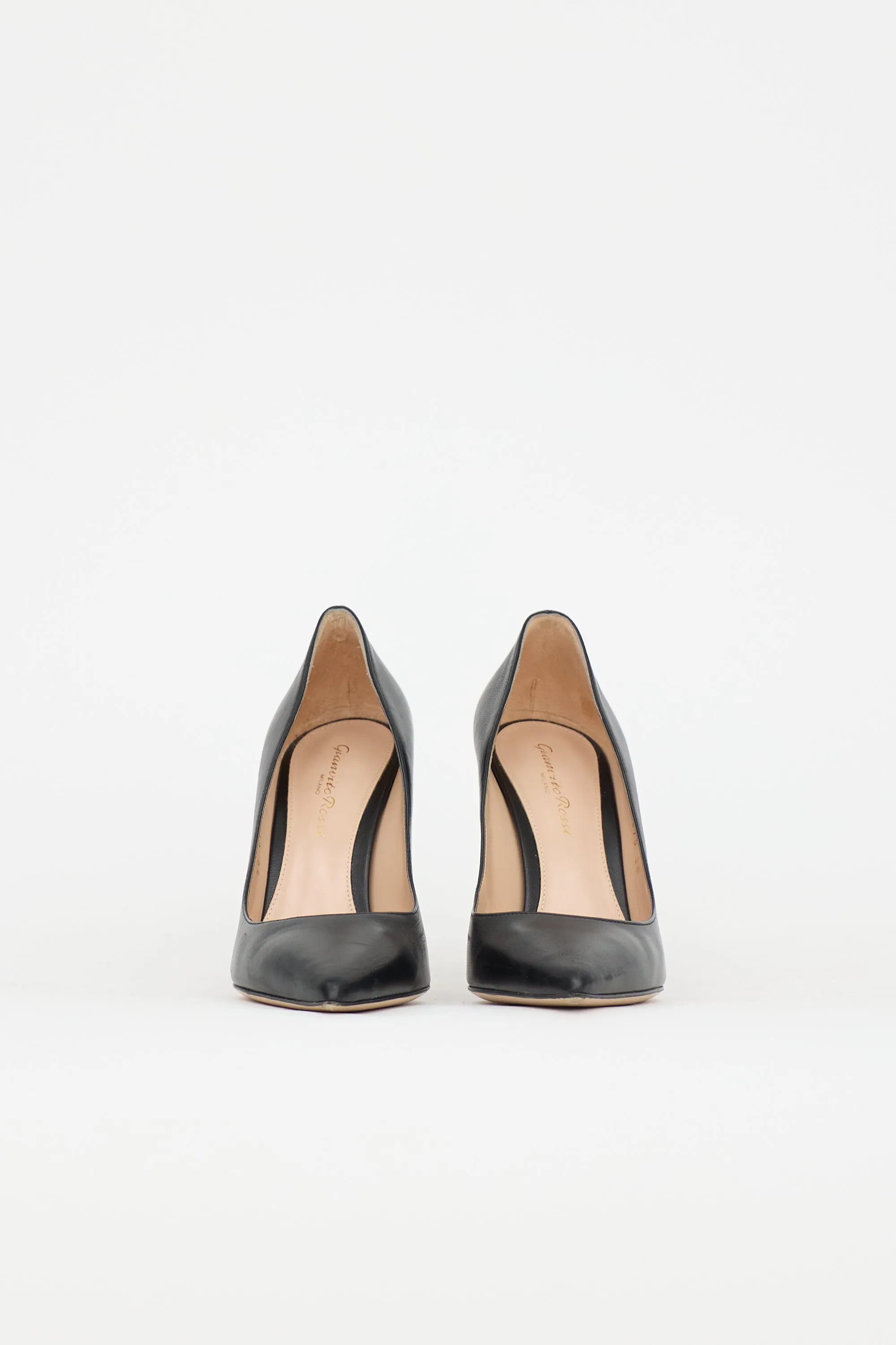 Leather Gianvito Pump sold by VSP Consignment product image thumbnail 3