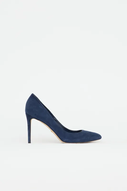 Suede Pointed Pump made by Gucci