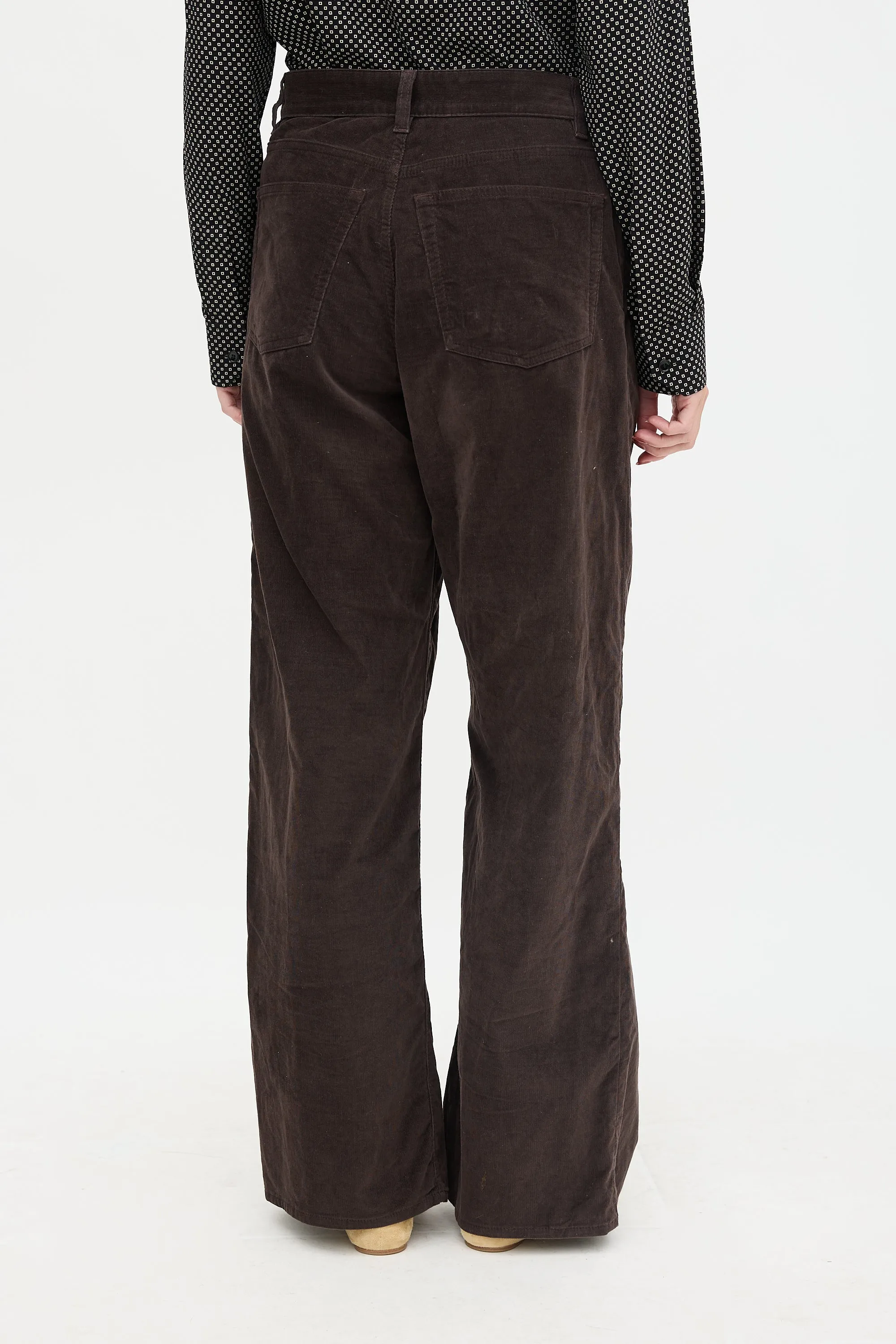 Corduroy Eglitta Wide Leg Trouser sold by VSP Consignment product image thumbnail 4