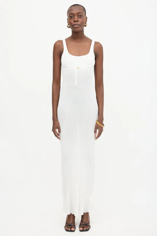 Rib Knit Maxi Dress made by Jacquemus