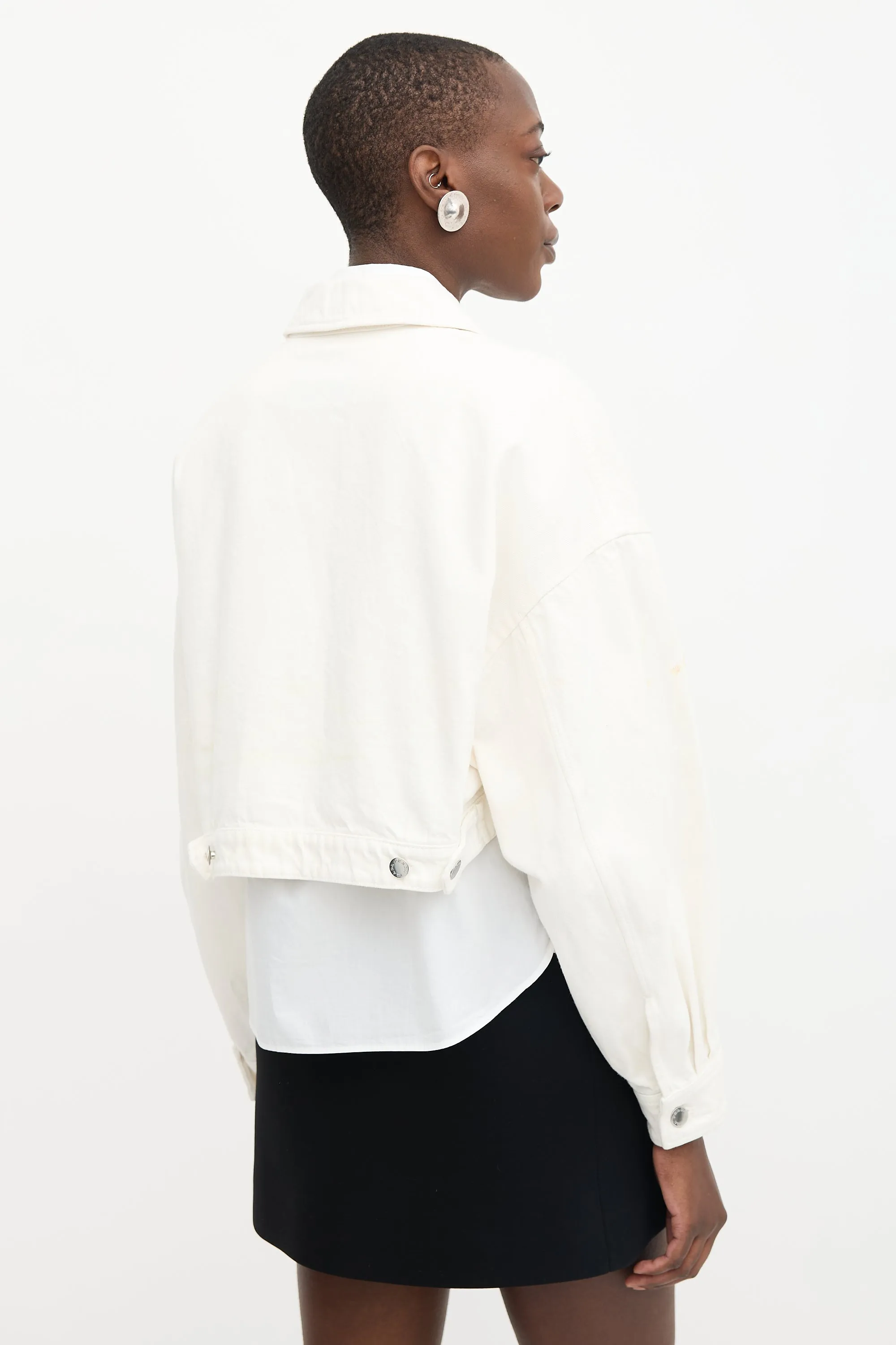 2023 Denim Cropped Jacket sold by VSP Consignment product image thumbnail 5