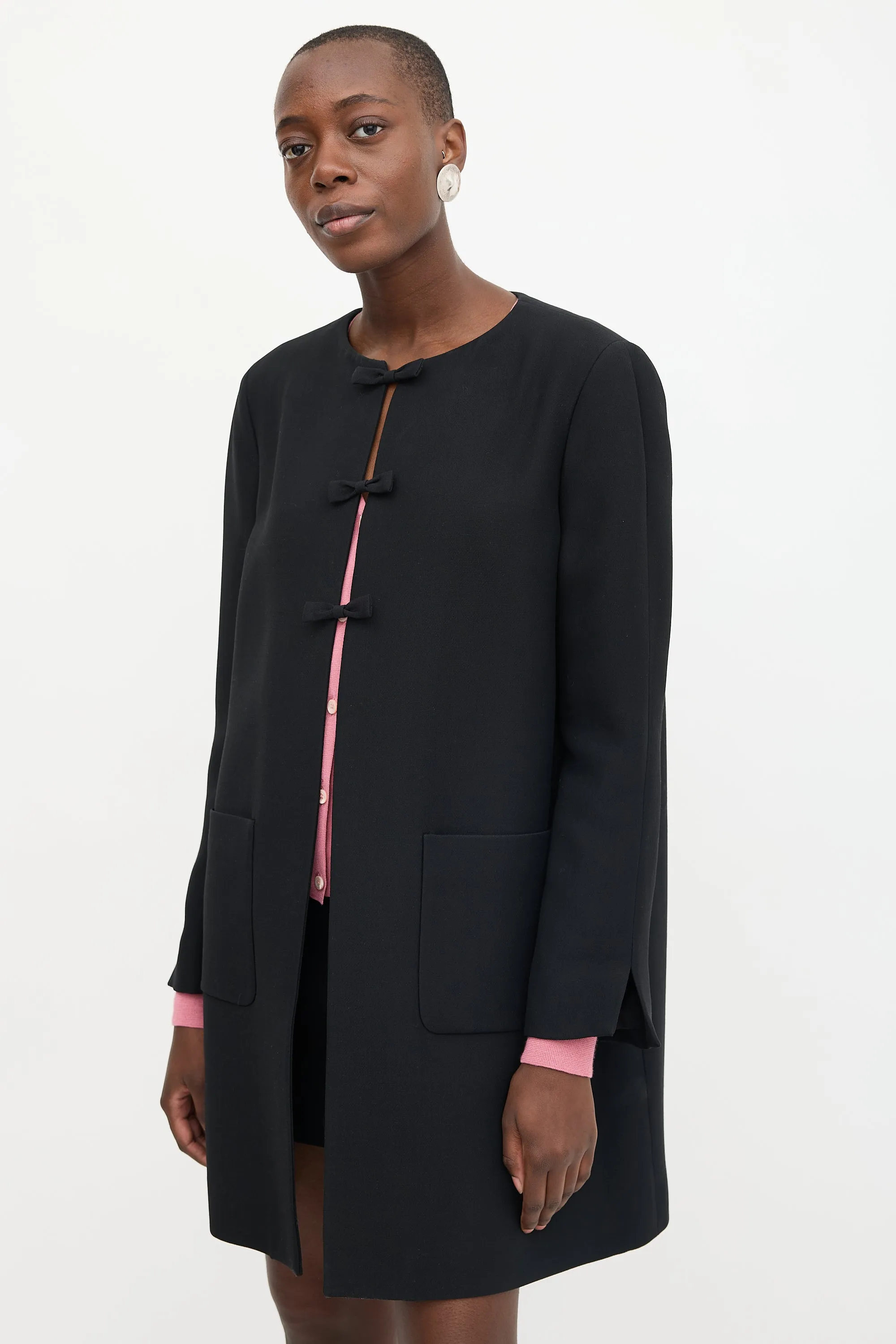 2018 Wool & Silk Coat sold by VSP Consignment product image thumbnail 3