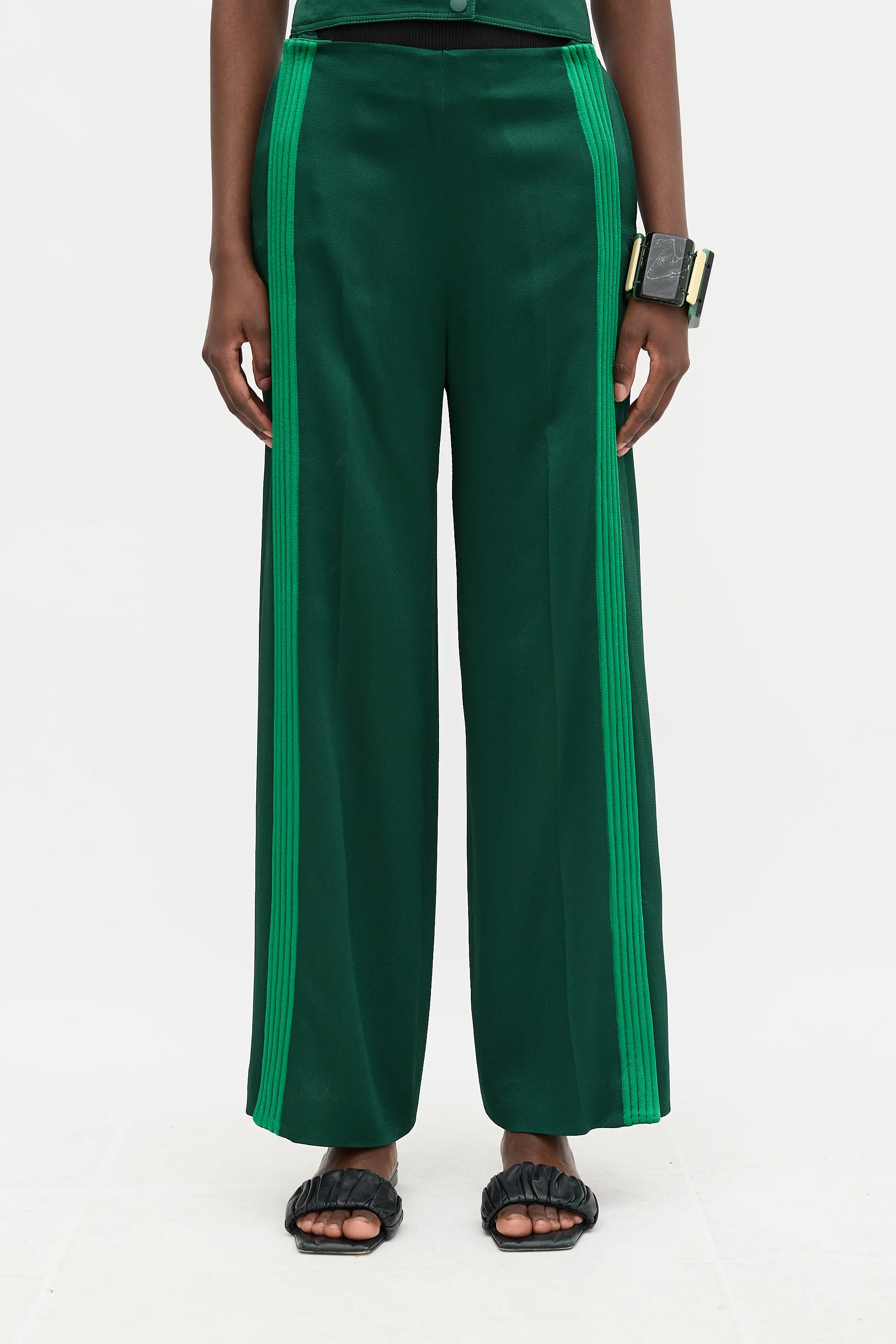 Satin Striped Pant sold by VSP Consignment