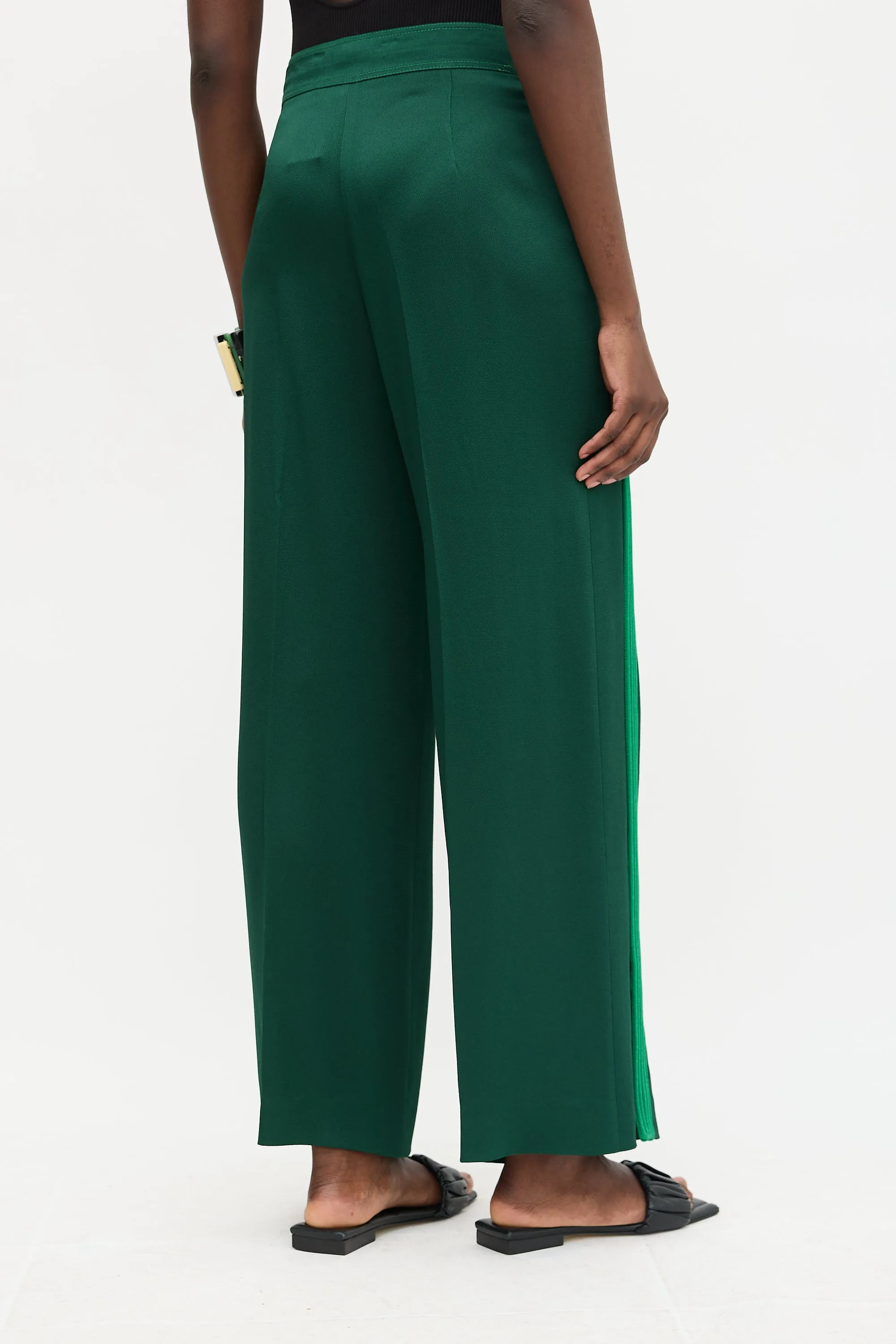 Satin Striped Pant sold by VSP Consignment product image thumbnail 4