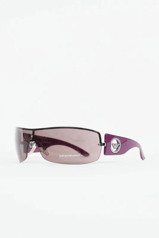 EA9346/S Shield Sunglasses made by Giorgio Armani