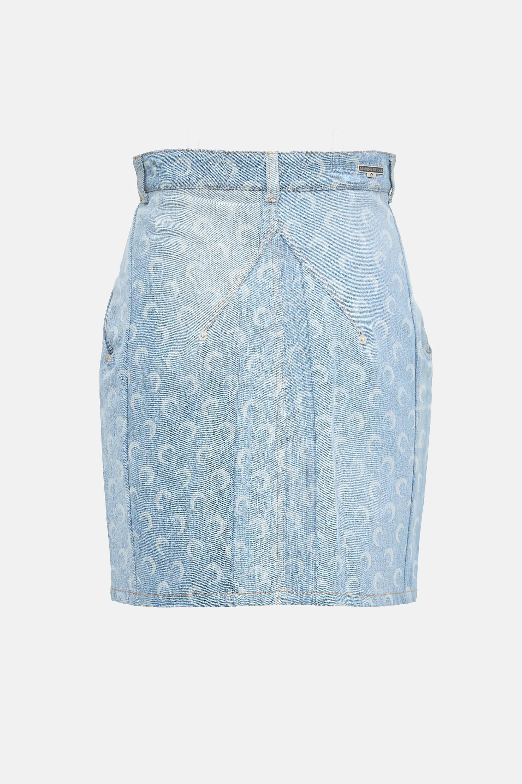 Denim Moon Printed Skirt sold by VSP Consignment product image thumbnail 2