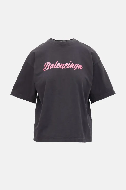 2019 Logo T-Shirt made by Balenciaga