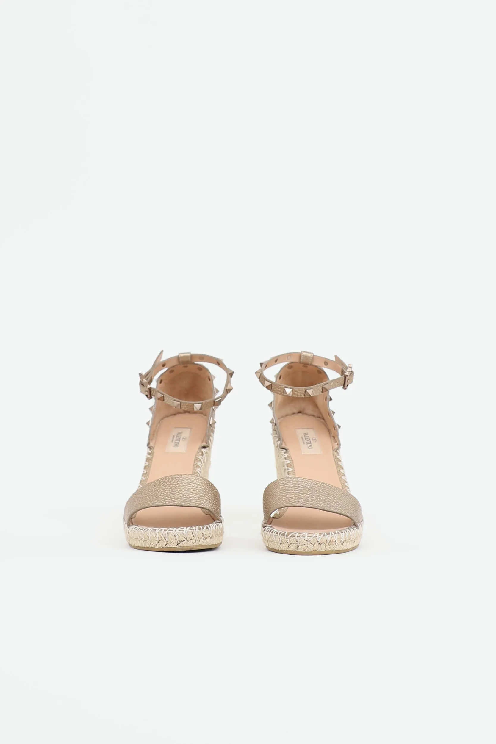 Rockstud Espadrille Wedge Sandal sold by VSP Consignment product image thumbnail 3
