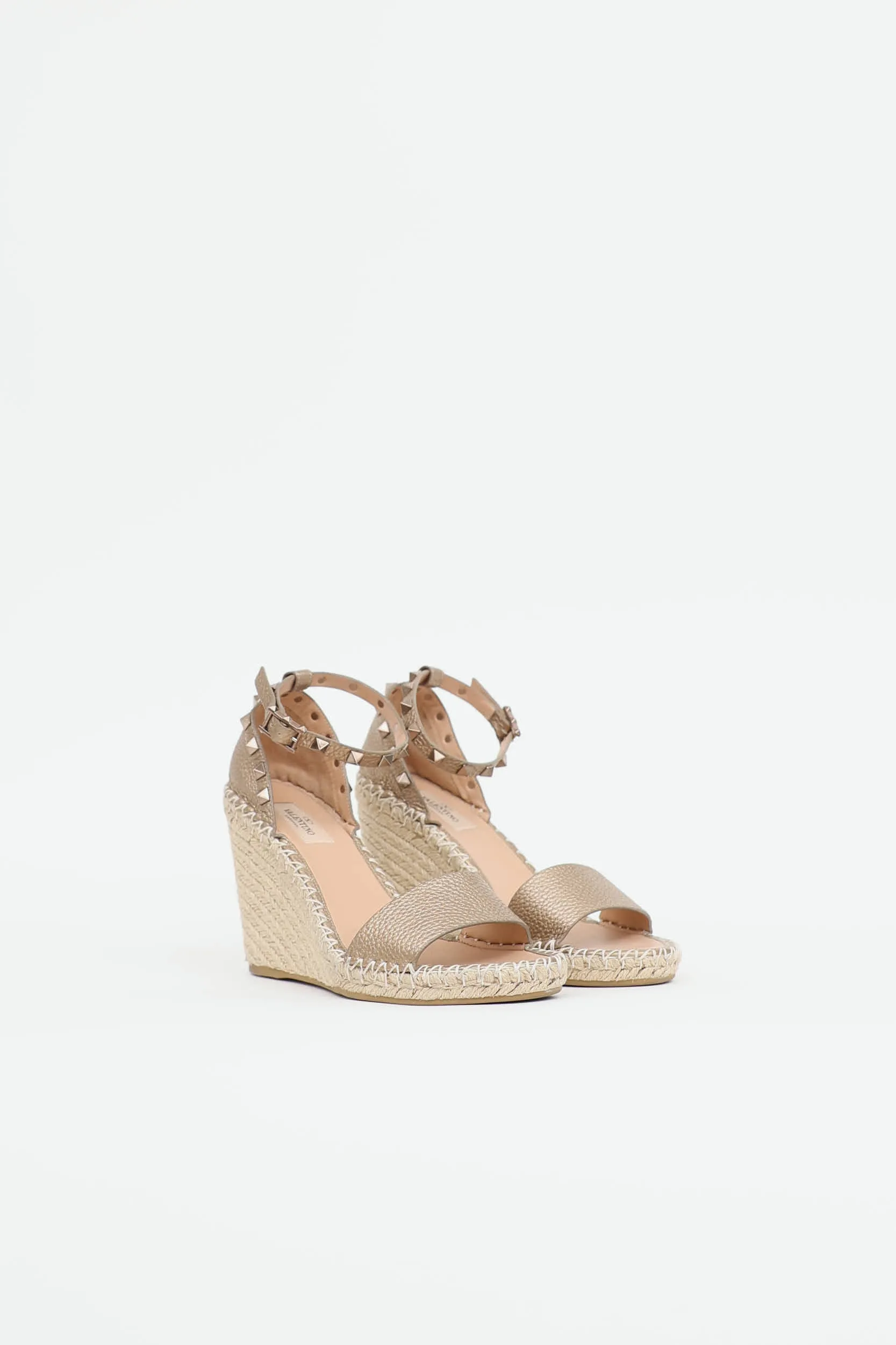 Rockstud Espadrille Wedge Sandal sold by VSP Consignment product image thumbnail 2