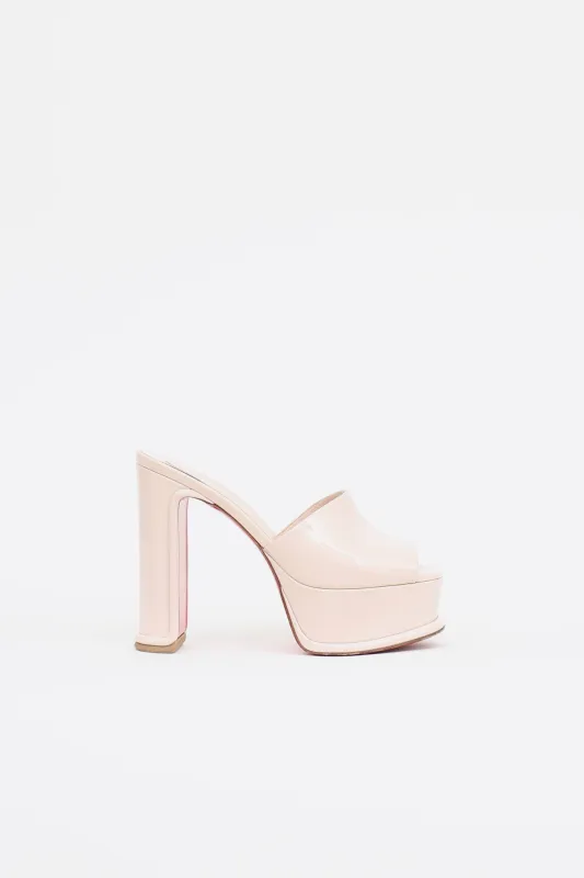 Patent Amali Mule made by Christian Louboutin