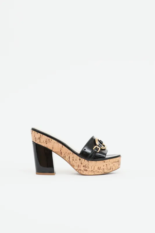 Cork Platform Sandal made by Prada