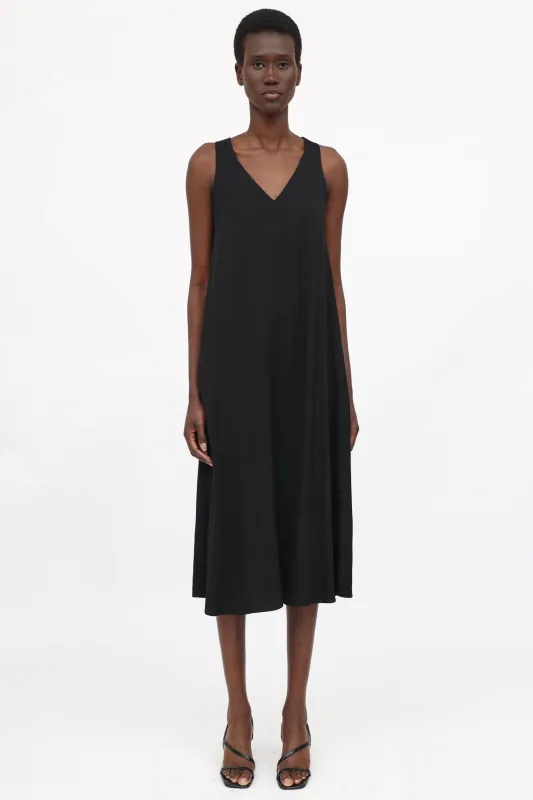 V-Neck Dress made by Fabiana Filippi