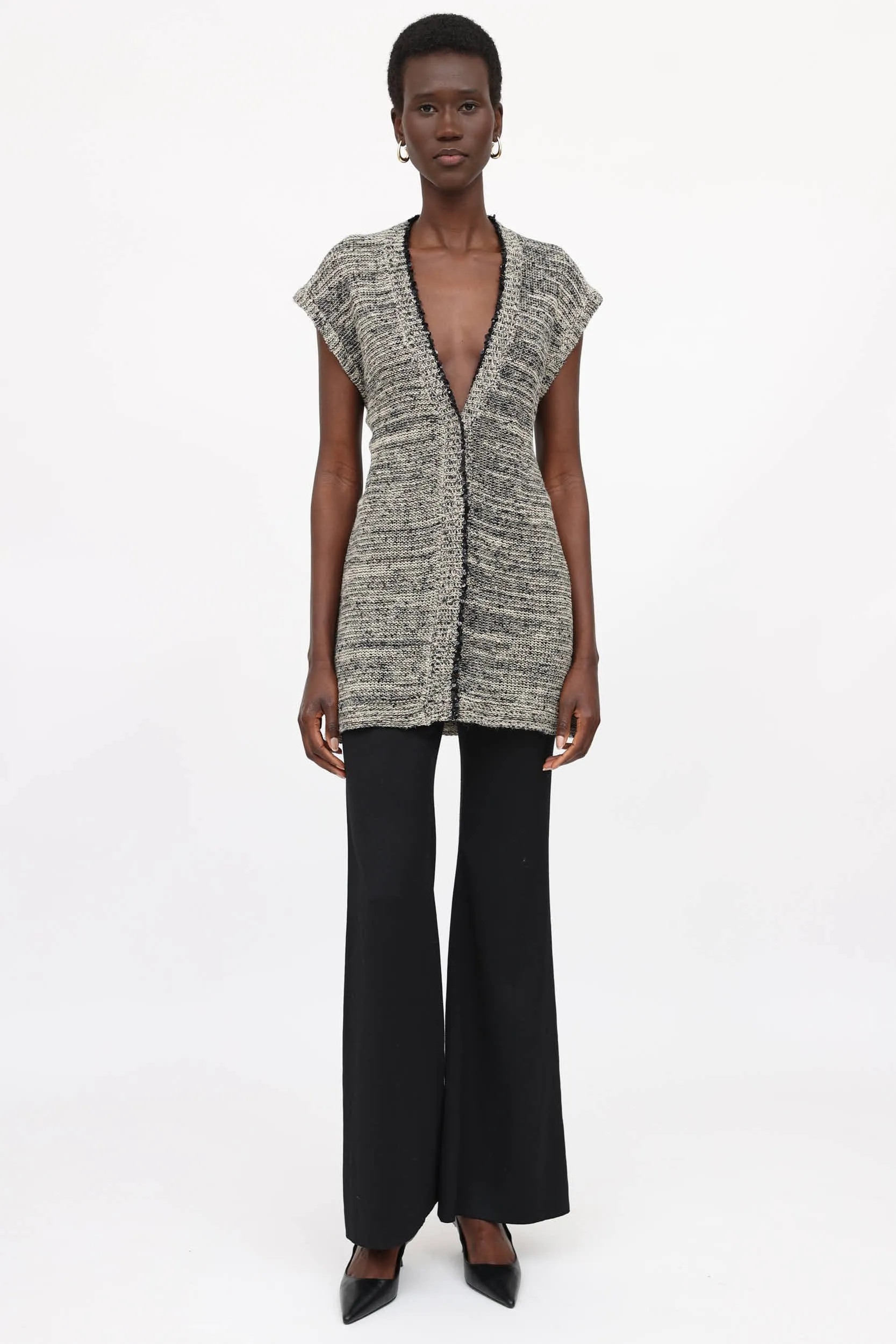 Knit Sequin Vest sold by VSP Consignment product image thumbnail 5