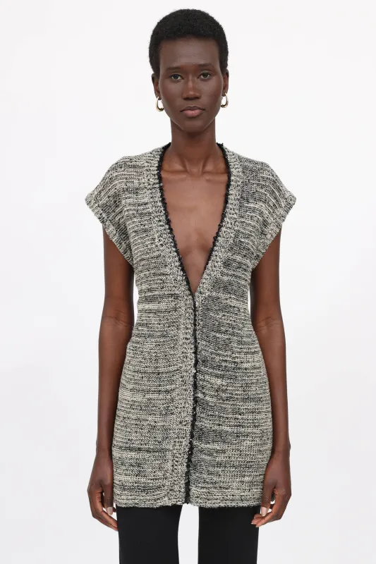 Knit Sequin Vest made by Brunello Cucinelli