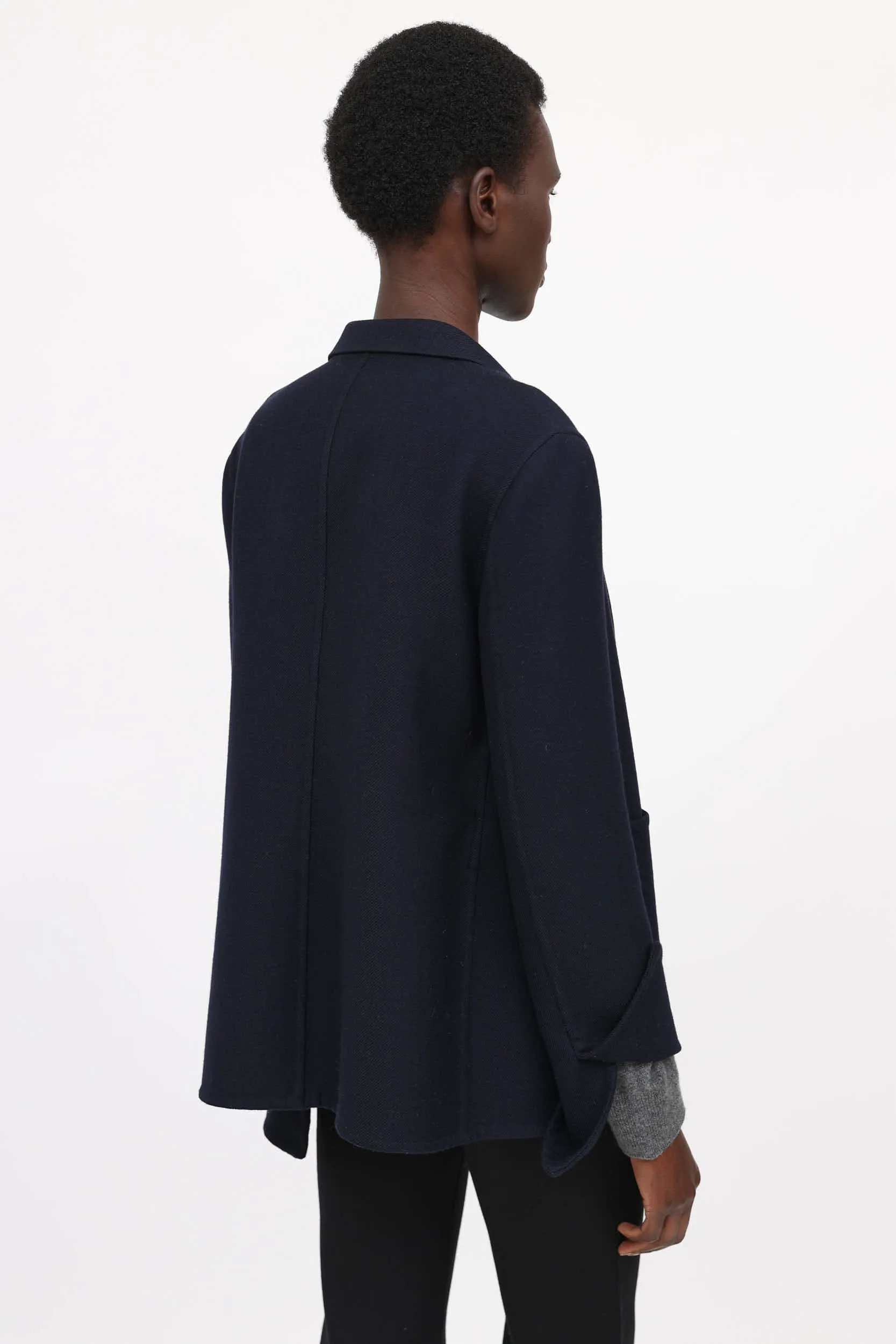 Wool Belted Jacket sold by VSP Consignment product image thumbnail 4