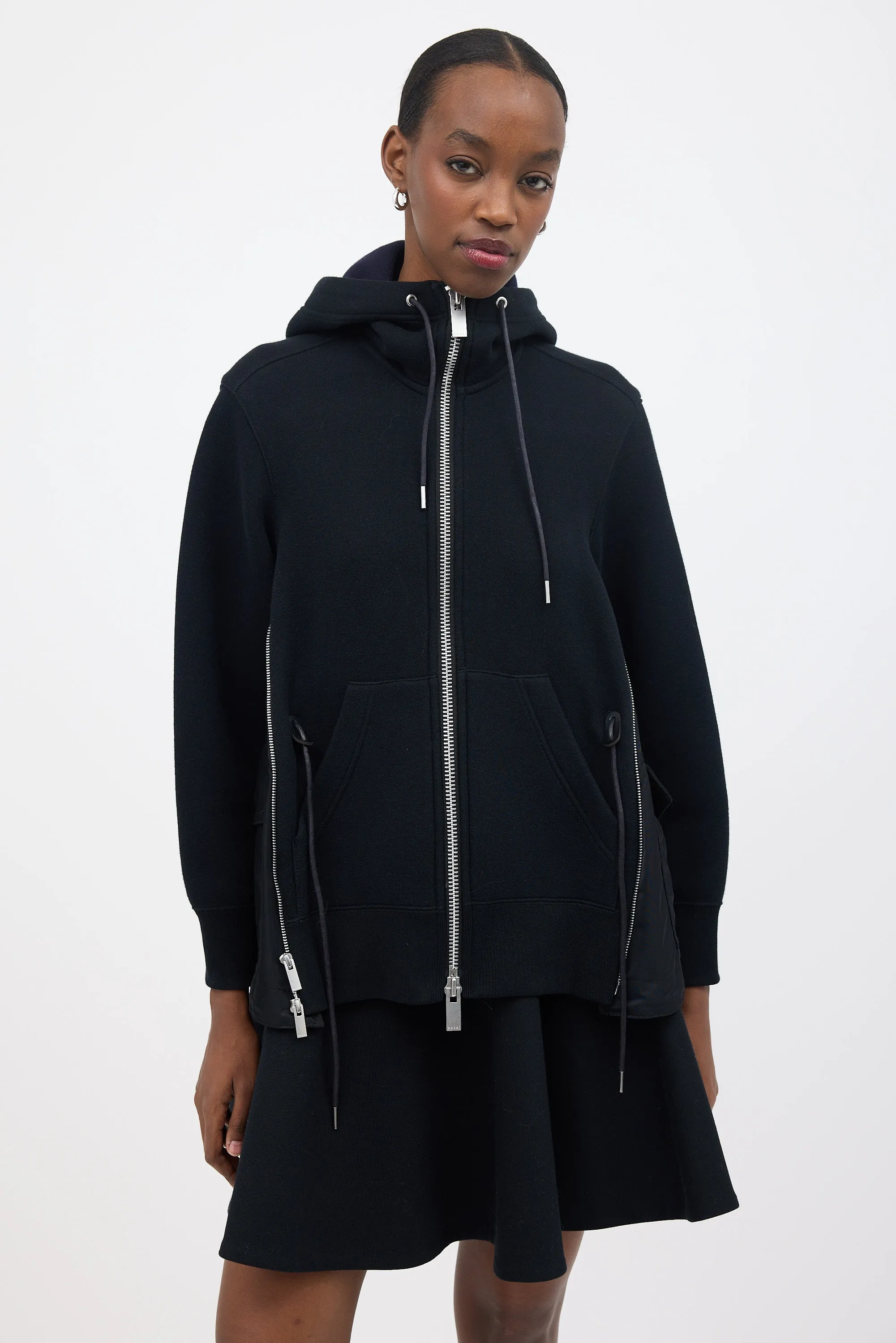 Nylon Vented Zip Up Hoodie sold by VSP Consignment