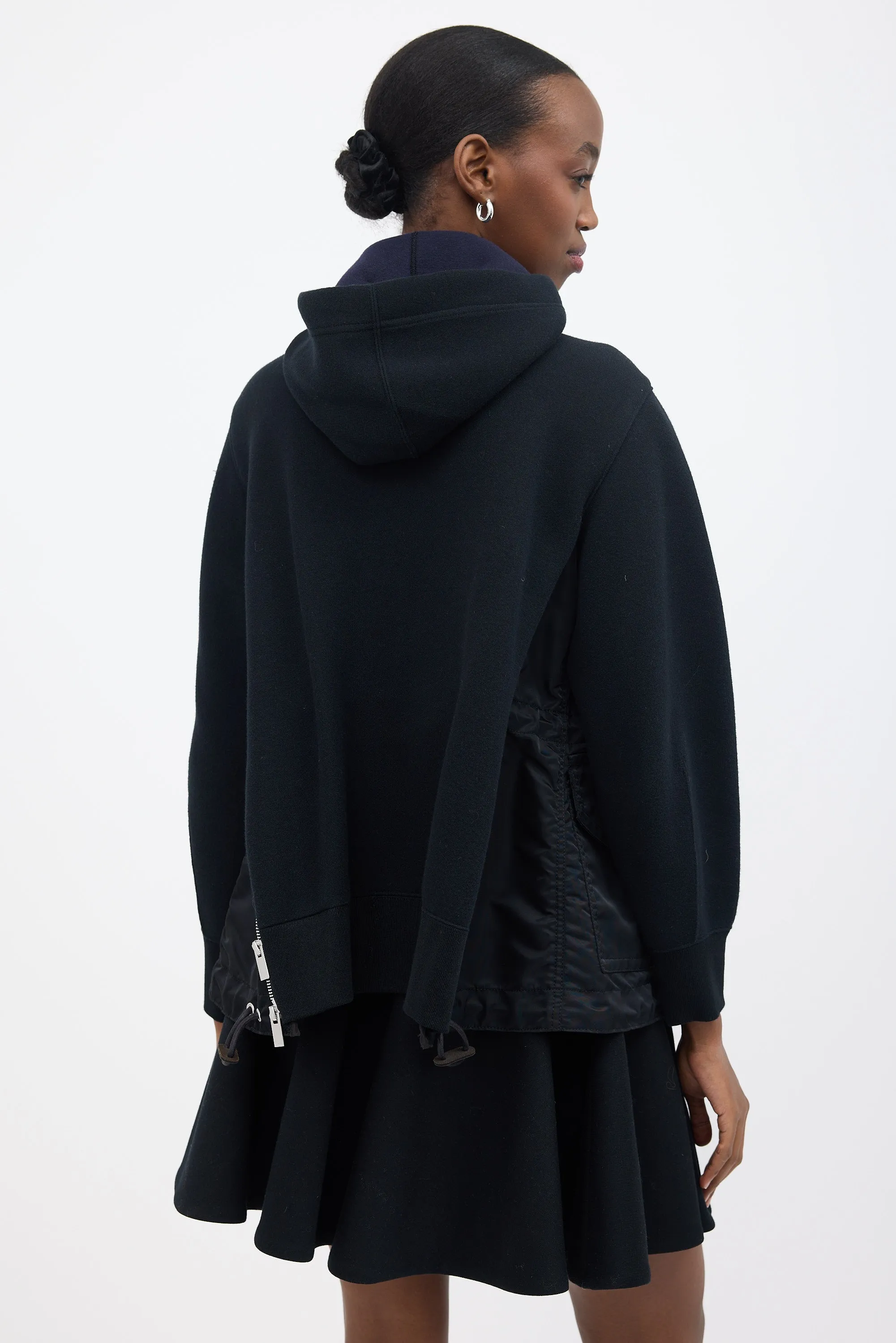 Nylon Vented Zip Up Hoodie sold by VSP Consignment product image thumbnail 4