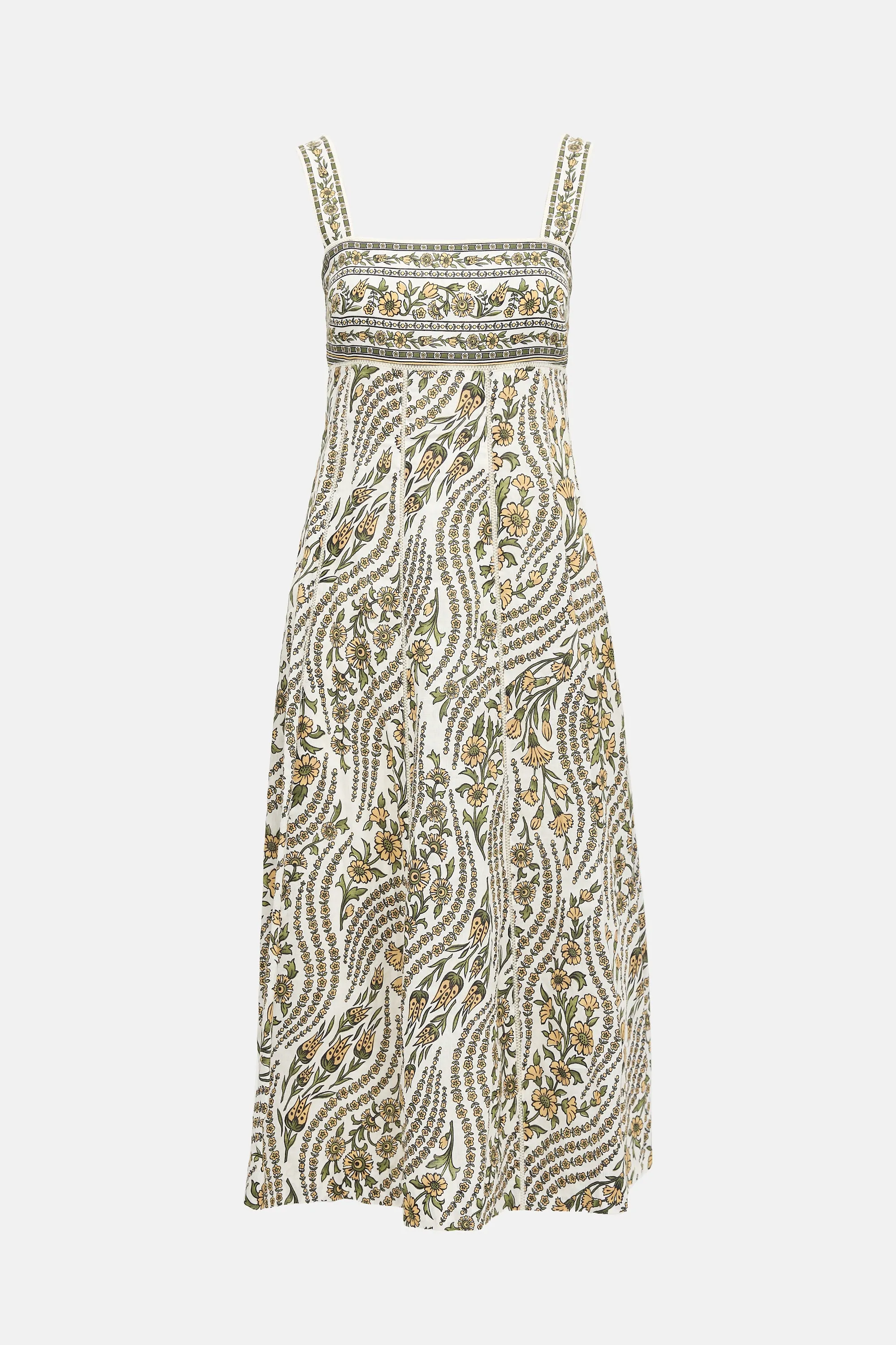 Linen Floral Rye Dress sold by VSP Consignment
