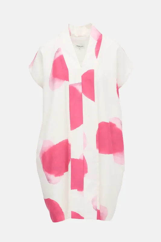 Silk Printed Sunspot Dress made by Horses Atelier