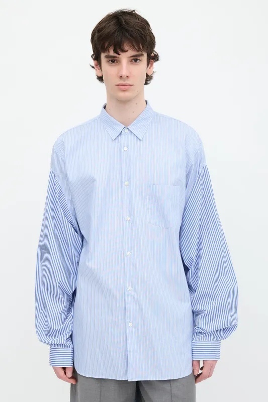 Four Sleeve Stripe Shirt made by Comme des Garcons
