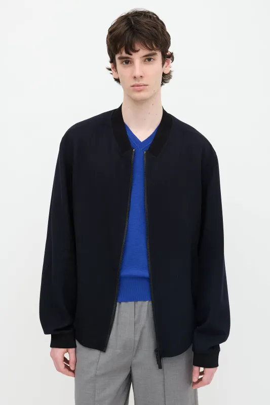 Wool Bomber made by Giorgio Armani