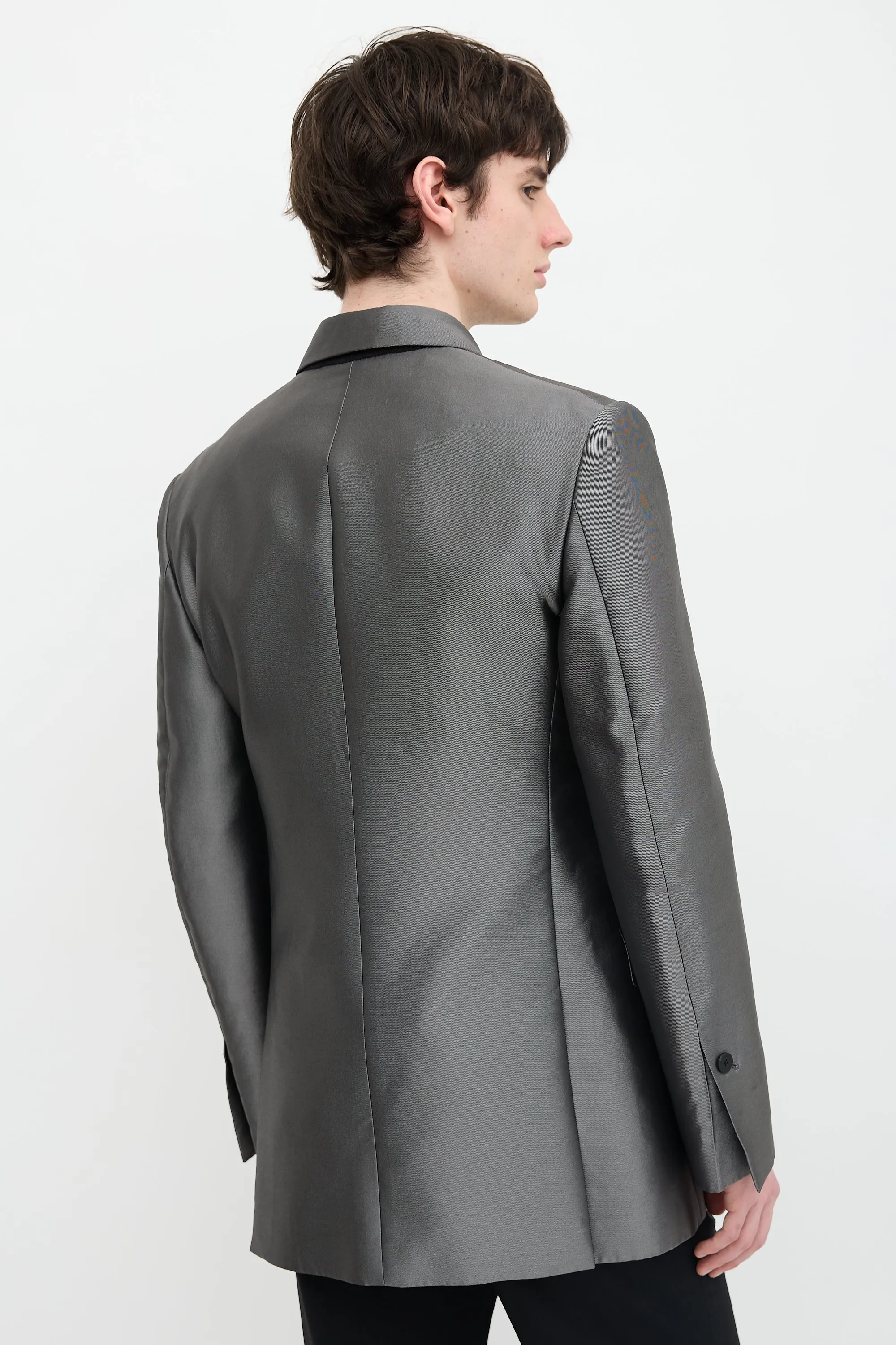 FW 2023 Metallic Twill Blazer sold by VSP Consignment product image thumbnail 4