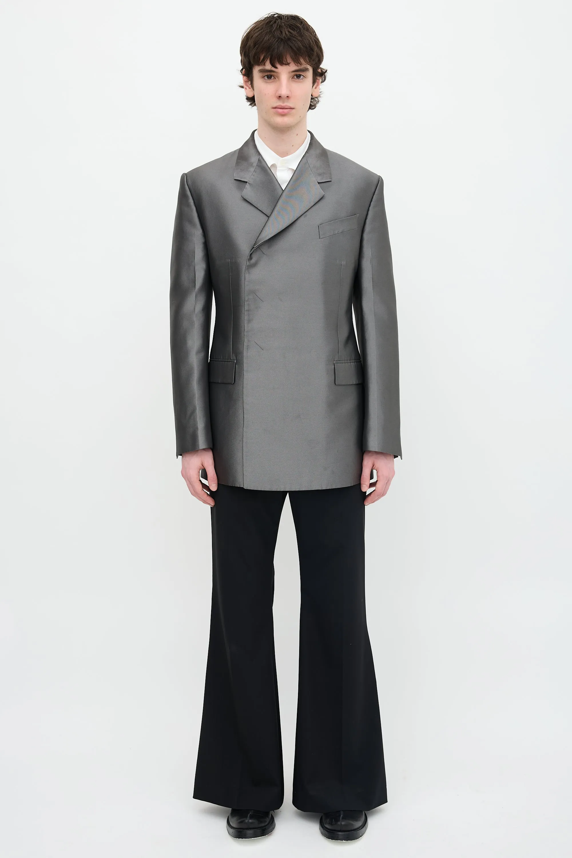 FW 2023 Metallic Twill Blazer sold by VSP Consignment product image thumbnail 2