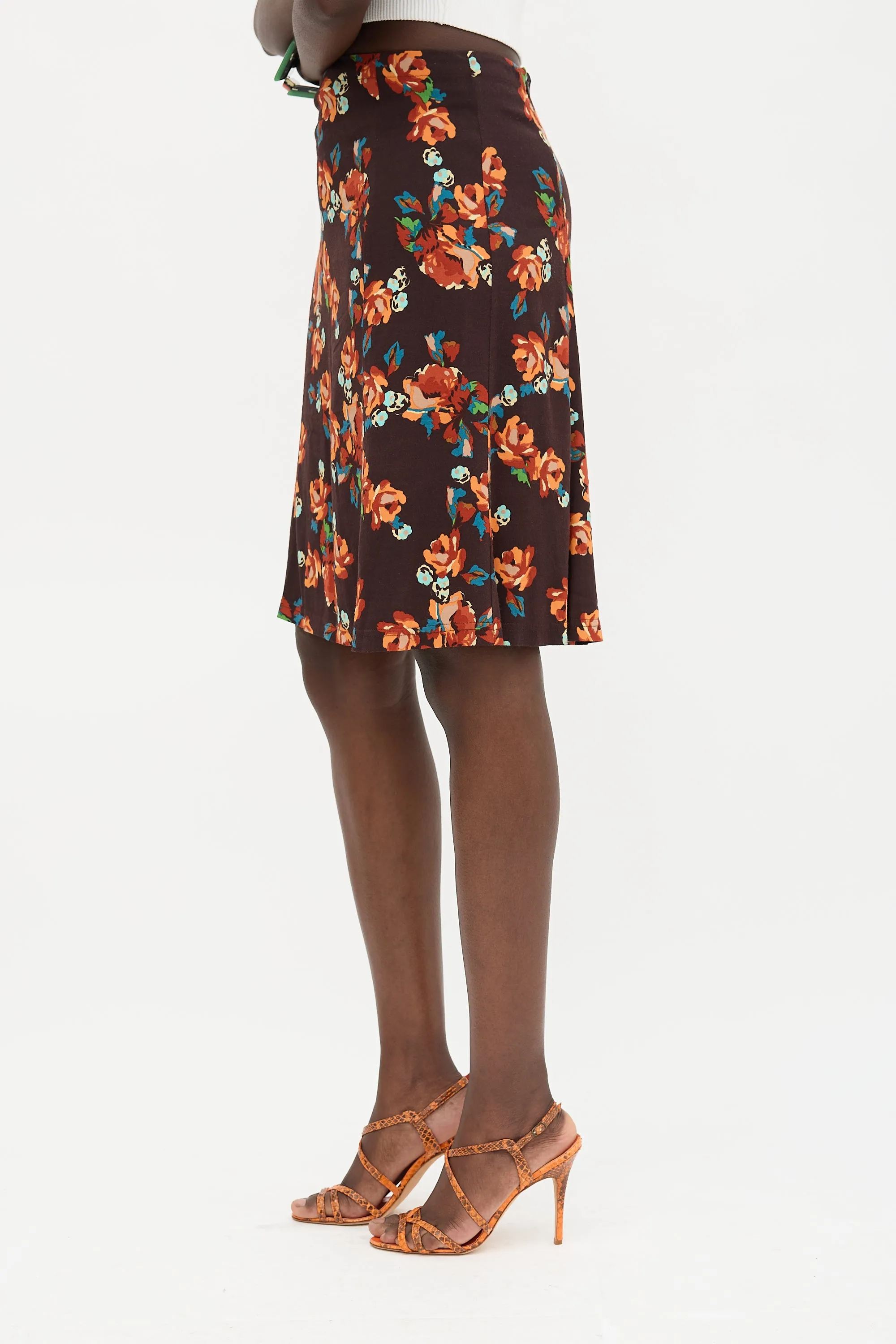 Floral Midi Skirt sold by VSP Consignment product image thumbnail 3