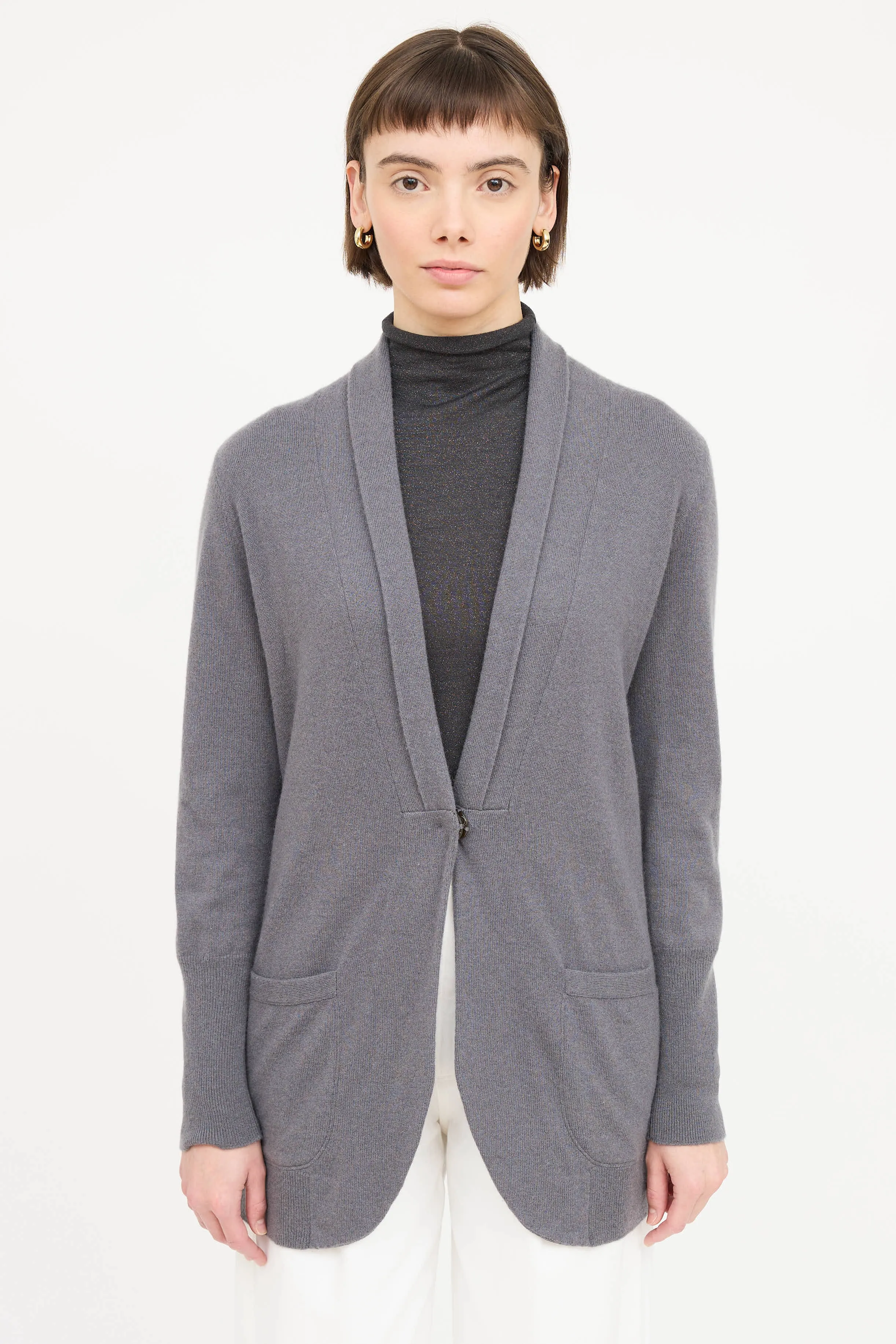 Cashmere Knit Cardigan sold by VSP Consignment