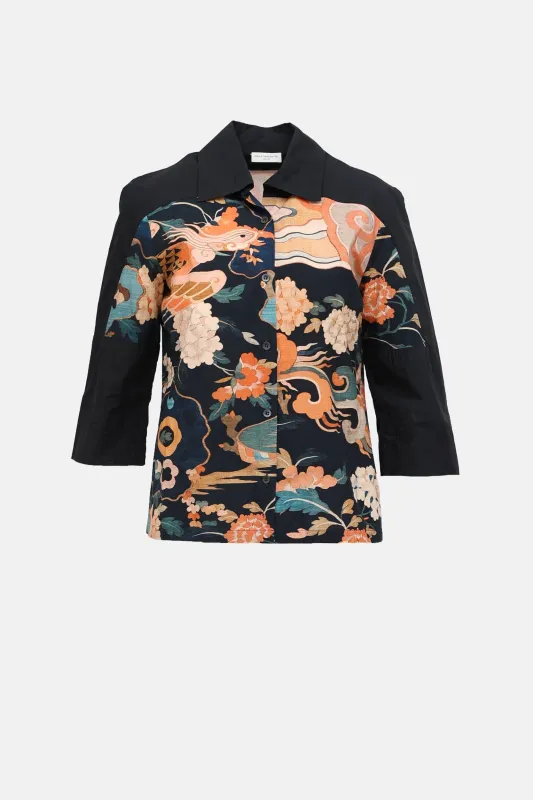 Floral Patterned Shirt made by Dries Van Noten