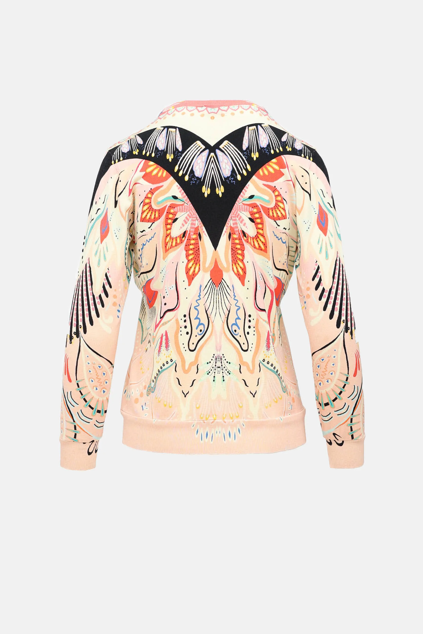 Silk Floral Knit Sweater sold by VSP Consignment product image thumbnail 2