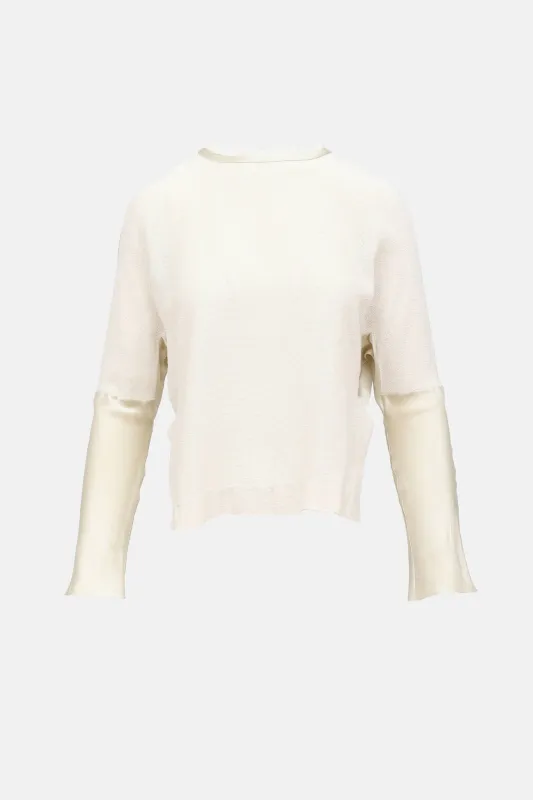 Silk Knit Top made by Chloe