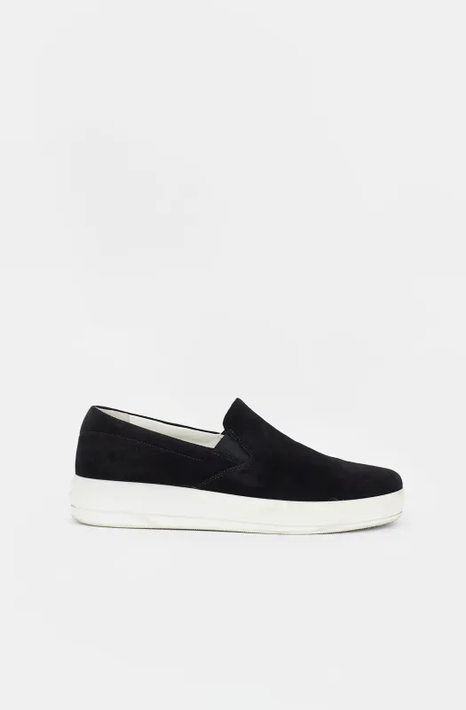 Suede Slip On Sneaker made by Prada