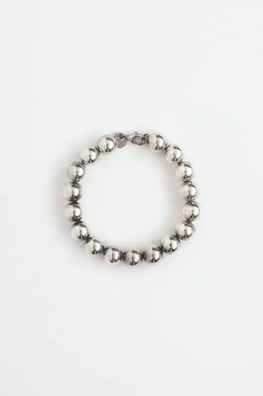 Sterling Silver HardWear Ball Bracelet made by Tiffany & Co.