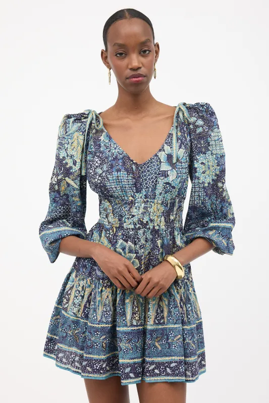 Printed Anika Mini Dress made by Ulla Johnson
