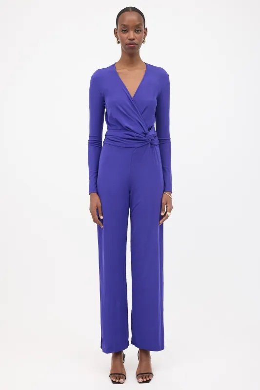 Stretch Knotted Jumpsuit made by Tom Ford