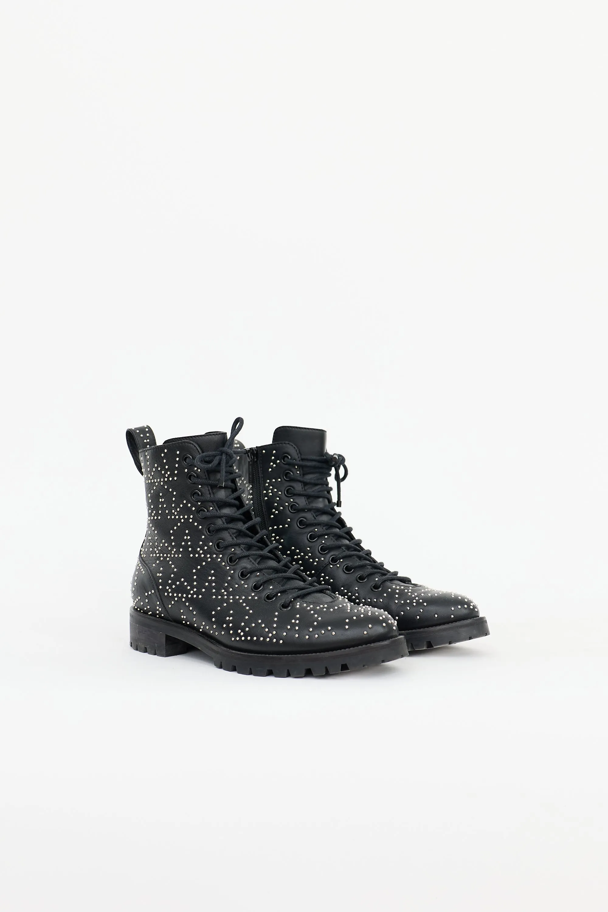 Leather Studded Cruz Boot sold by VSP Consignment product image thumbnail 2