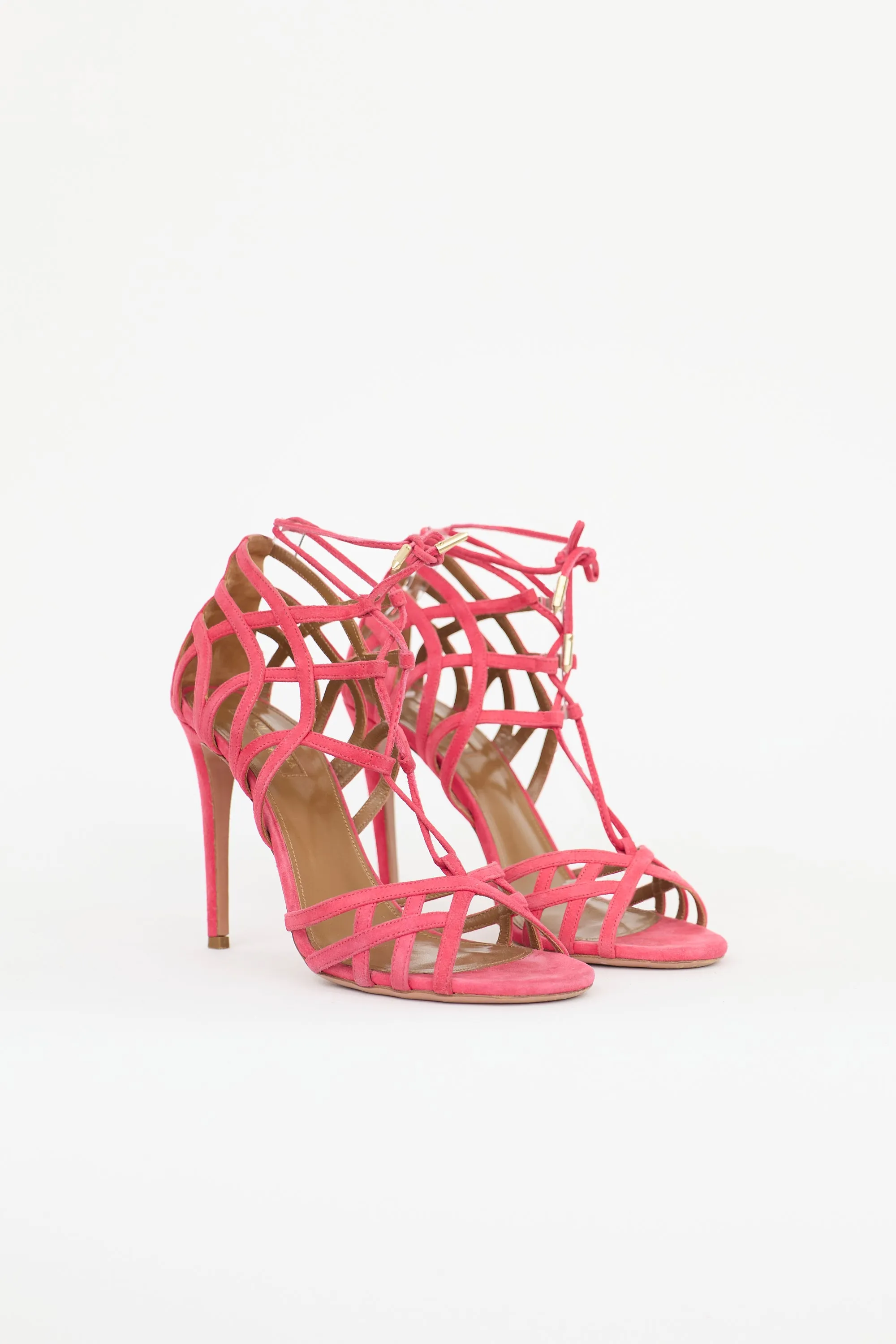 Suede Ginger Cutout Sandal sold by VSP Consignment product image thumbnail 2