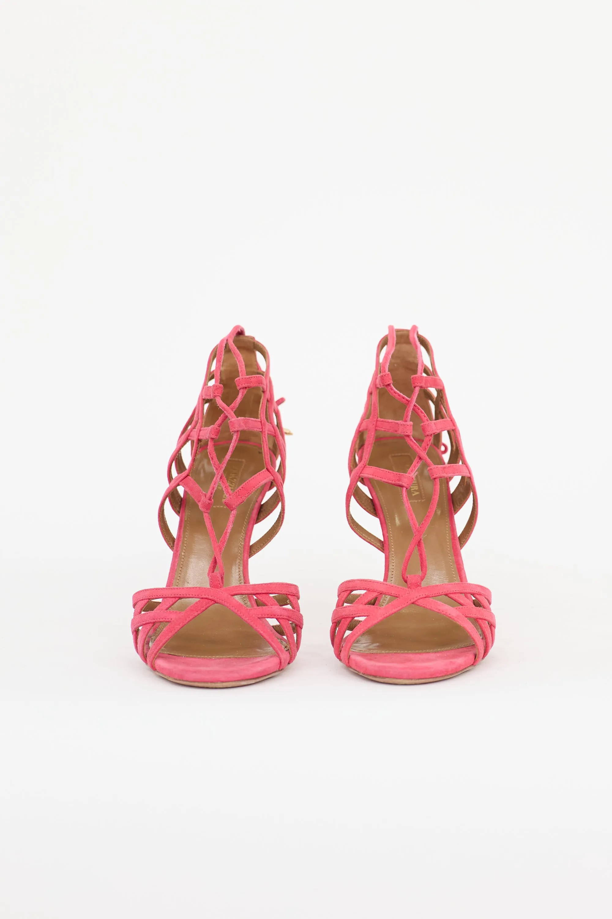 Suede Ginger Cutout Sandal sold by VSP Consignment product image thumbnail 3