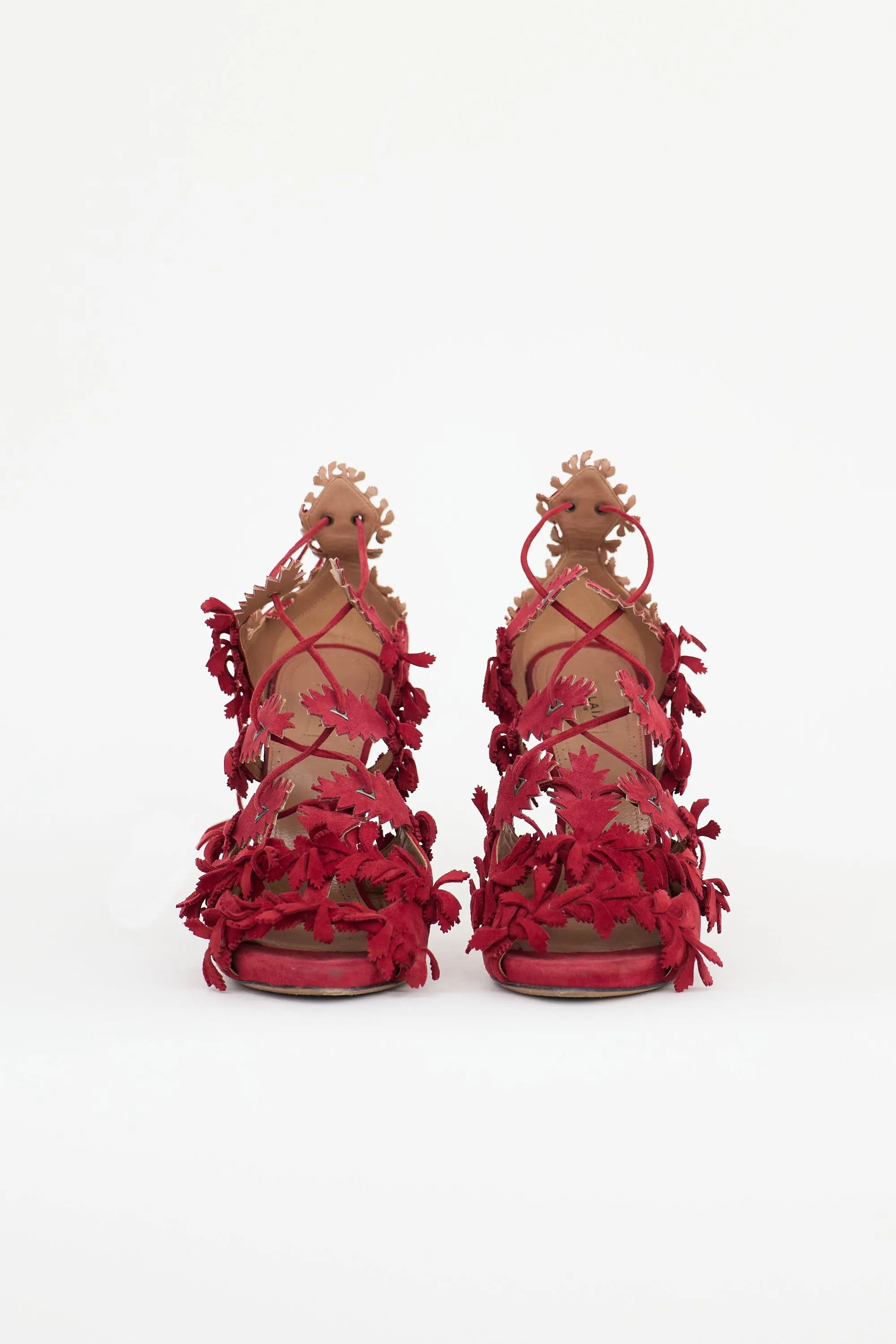 Suede Applique Sandal sold by VSP Consignment product image thumbnail 3
