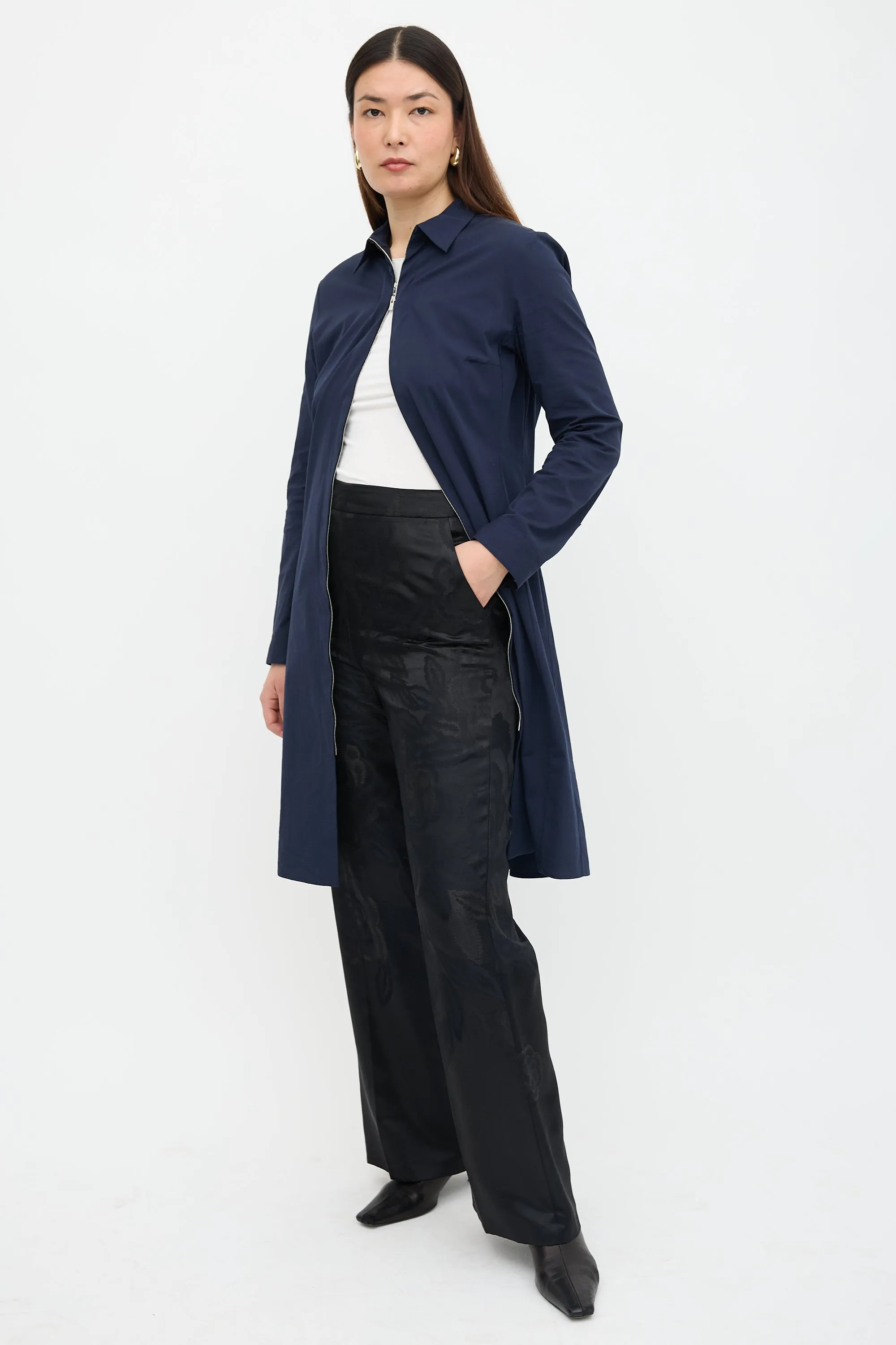 Floral Jacquard Pant sold by VSP Consignment product image thumbnail 2