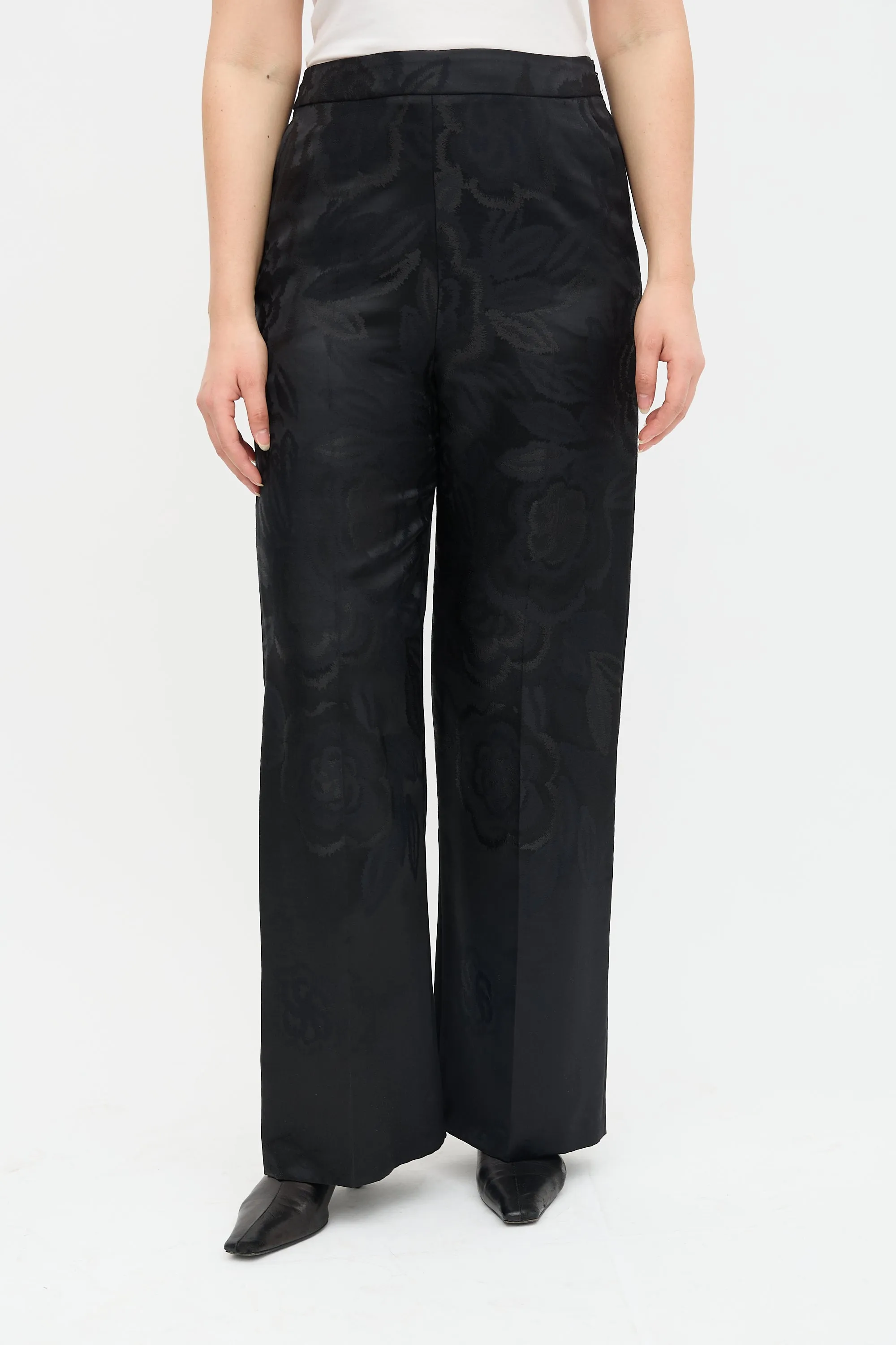 Floral Jacquard Pant sold by VSP Consignment