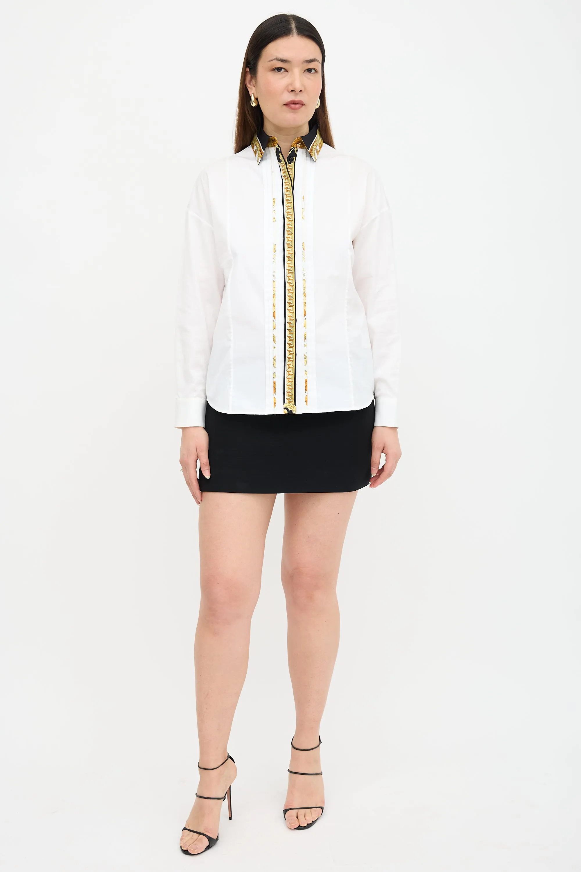 Baroque Trim Shirt sold by VSP Consignment product image thumbnail 2