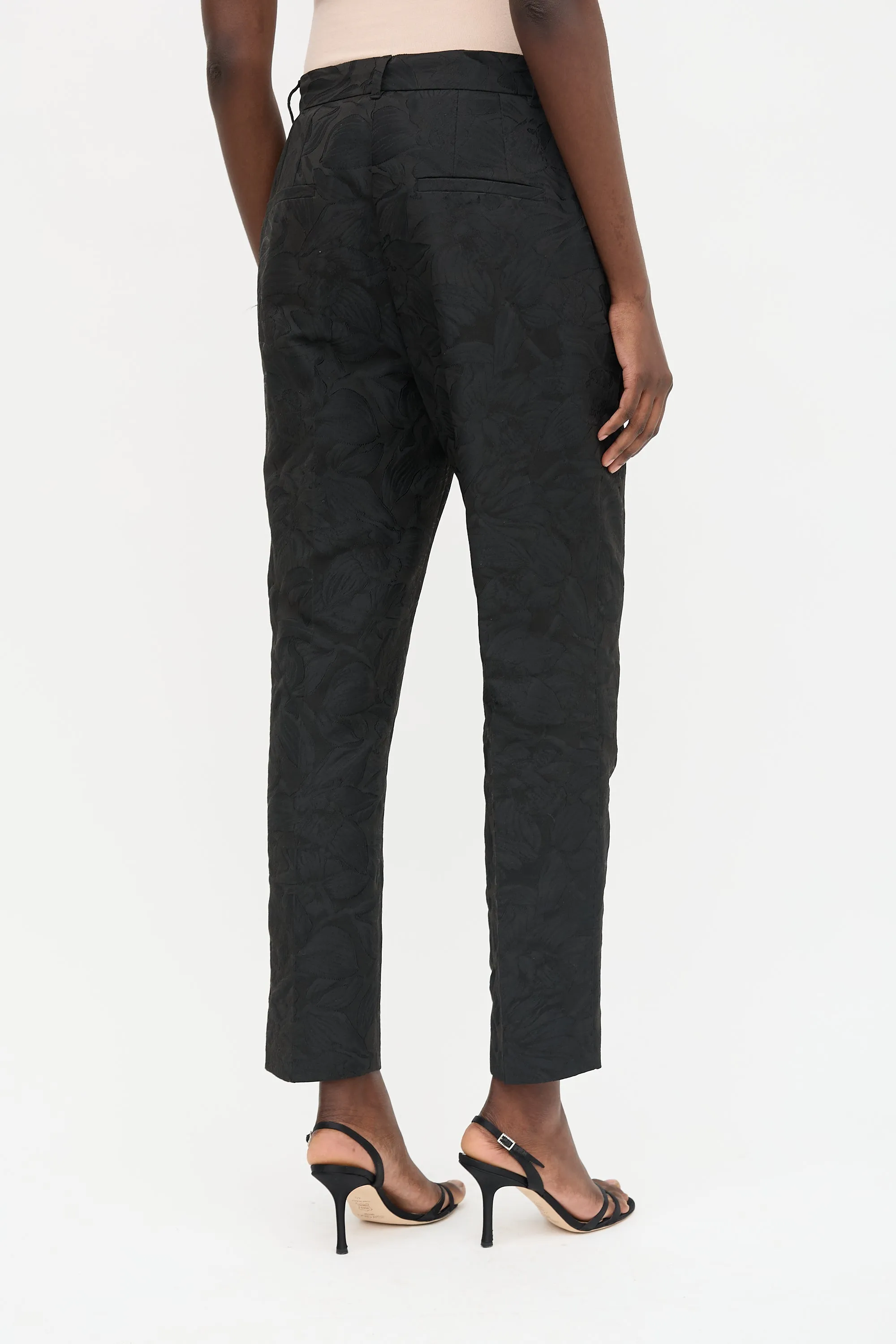 Brocade Trouser sold by VSP Consignment product image thumbnail 4