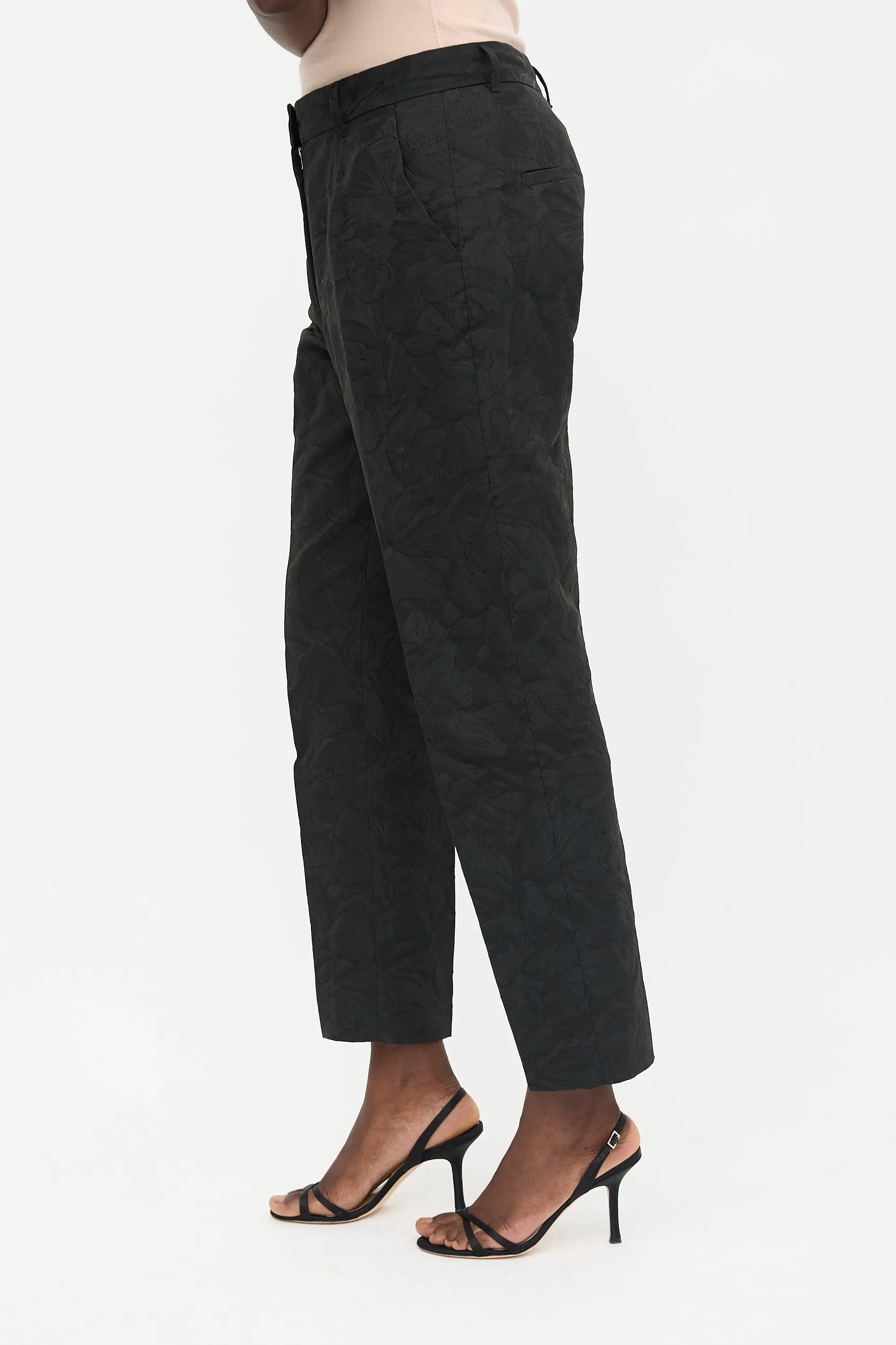 Brocade Trouser sold by VSP Consignment product image thumbnail 3