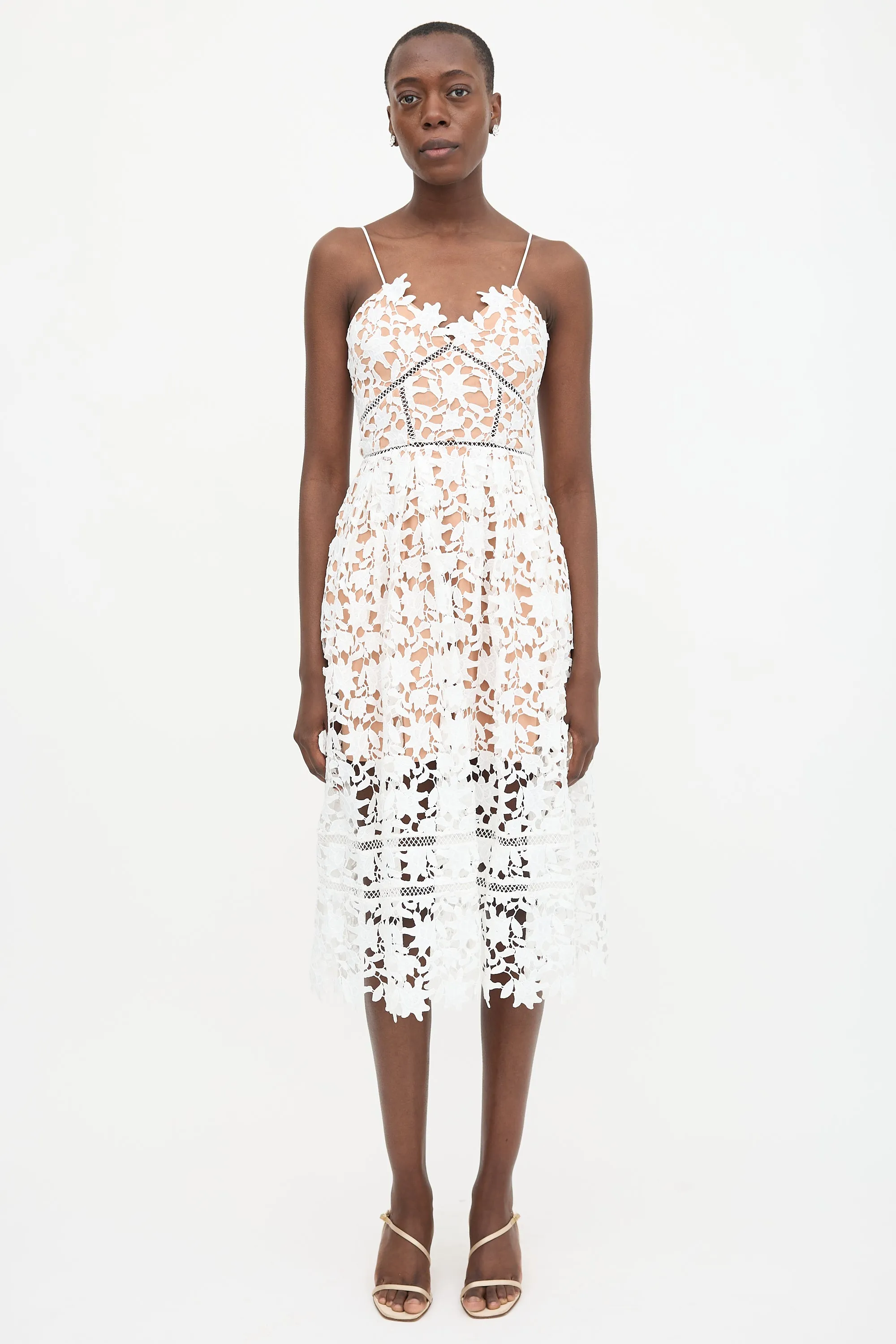 Guipure Lace Azaelea Dress sold by VSP Consignment