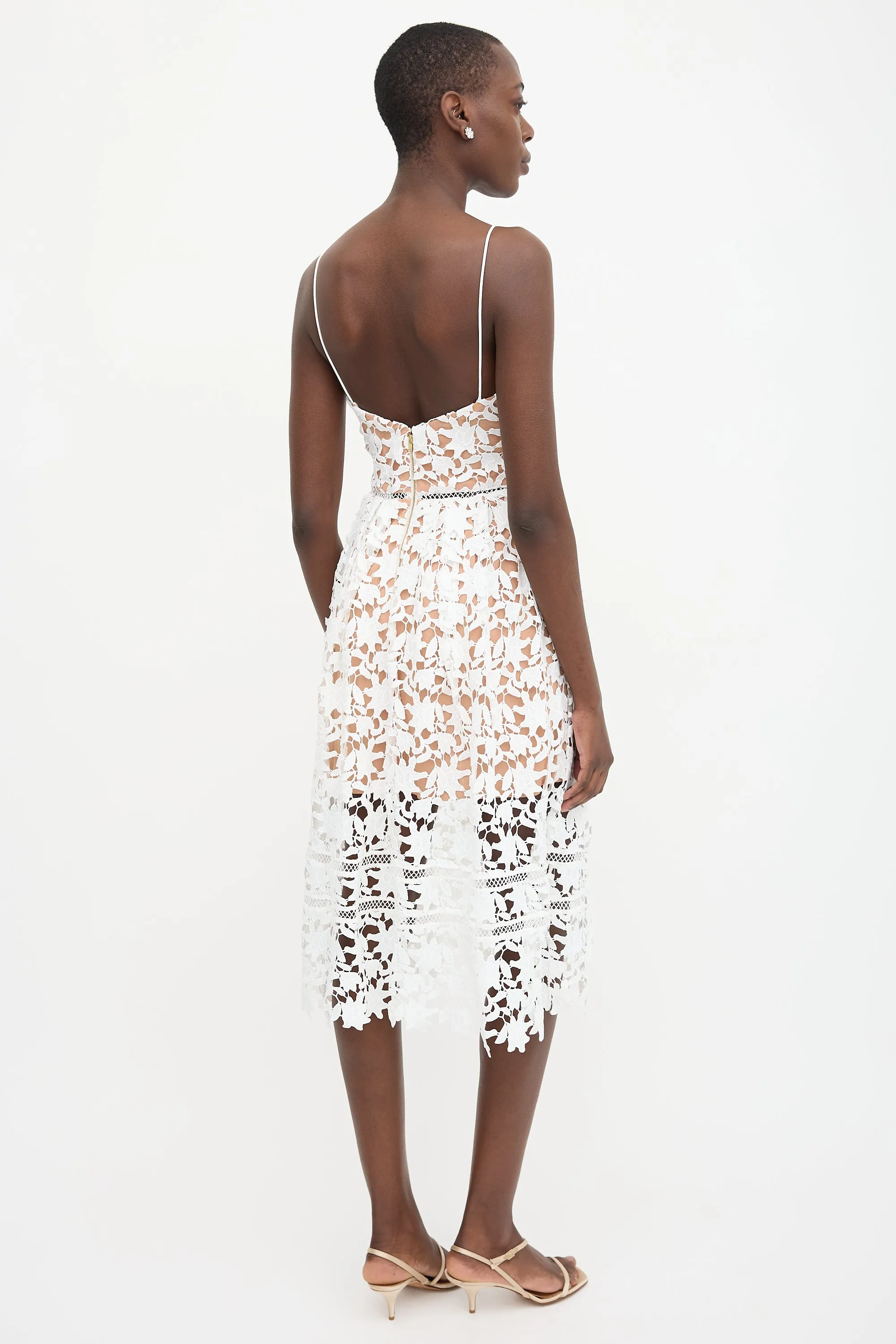 Guipure Lace Azaelea Dress sold by VSP Consignment product image thumbnail 4
