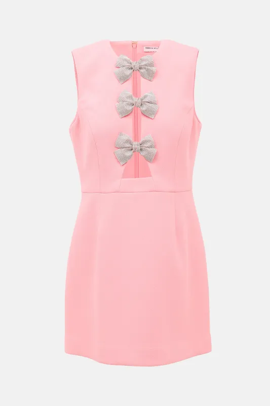 Crystal Bow Brittany Dress made by Rebecca Vallance