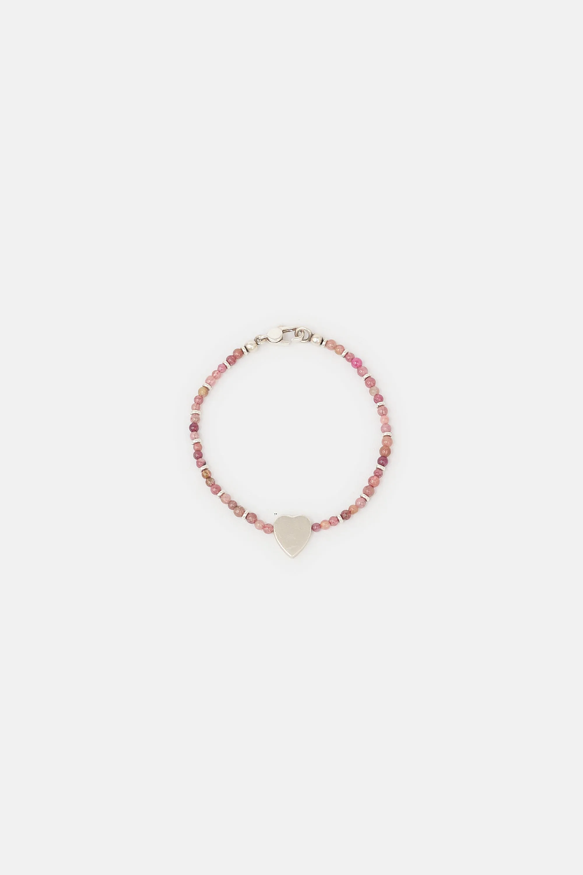 Sterling Silver Beaded Trademark Heart Bracelet sold by VSP Consignment product image thumbnail 3